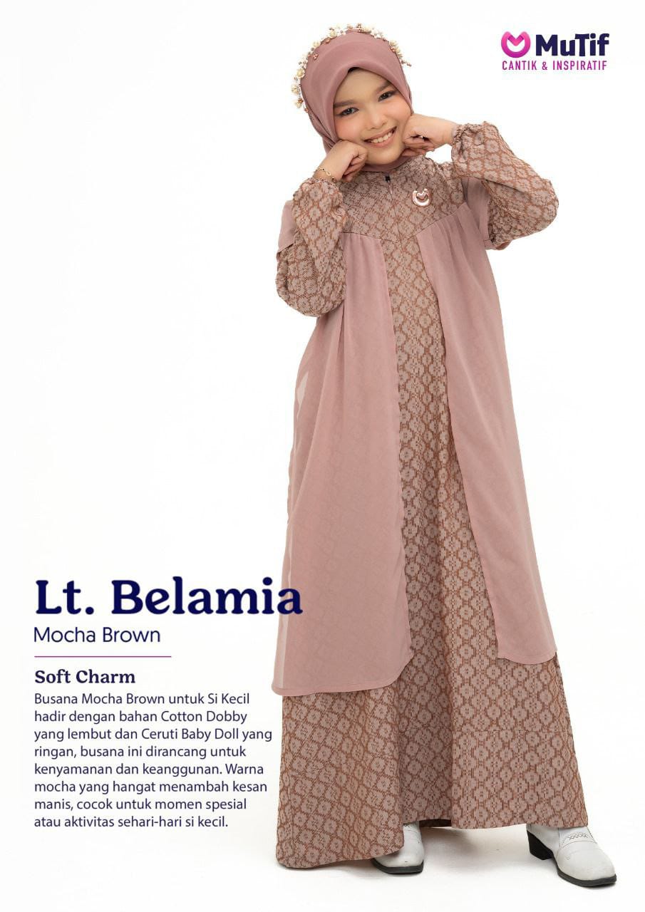 MUTIF LITTLE BELAMIA MOCHA BROWN
