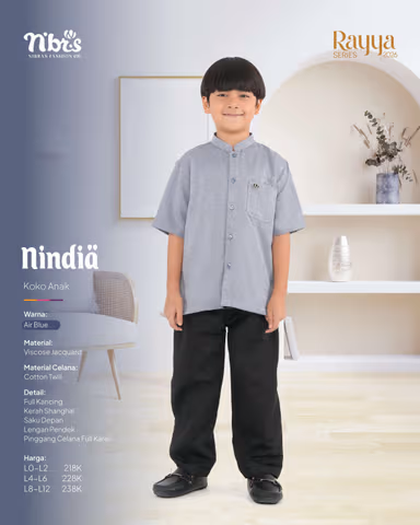 NIBRAS NINDIA KOKO ANAK AIR BLUE