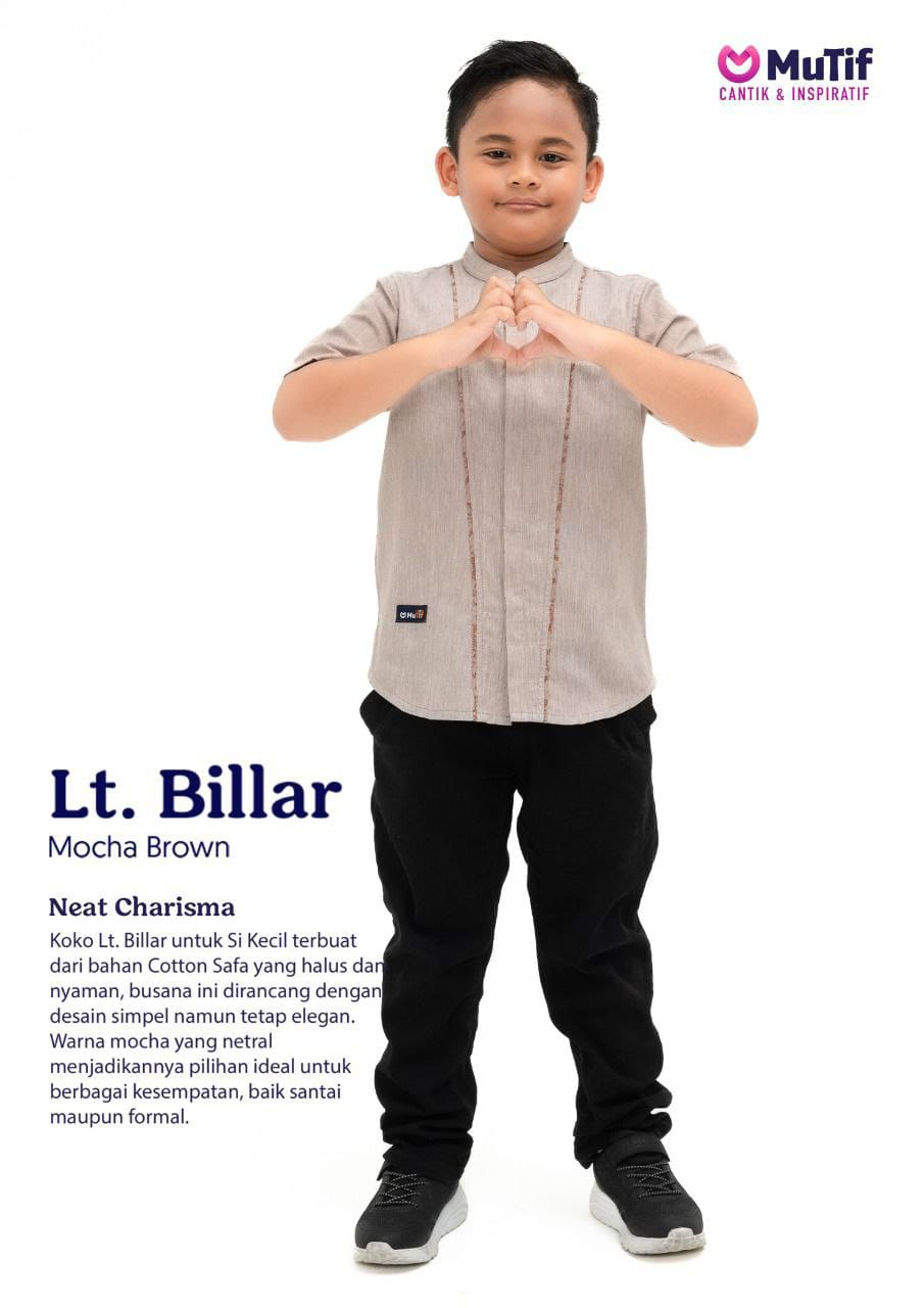 MUTIF LITTLE BILLAR MOCHA BROWN