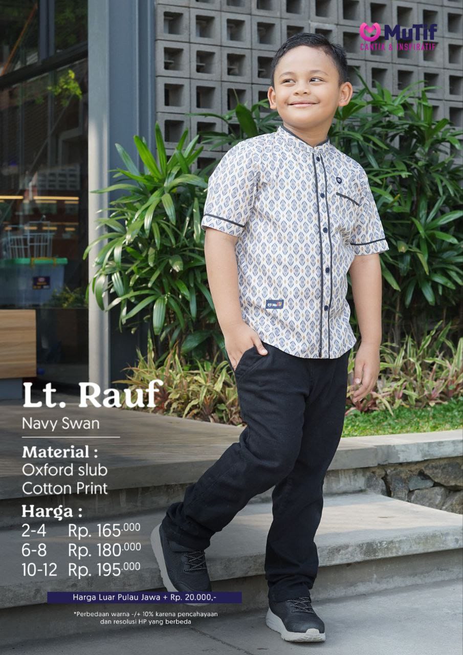 MUTIF LITTLE RAUF NAVY SWAN