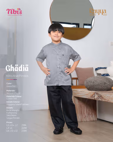 NIBRAS GHADIA KOKO ANAK GREEN TINT