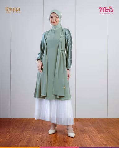 NIBRAS GAIA TUNIK GREEN