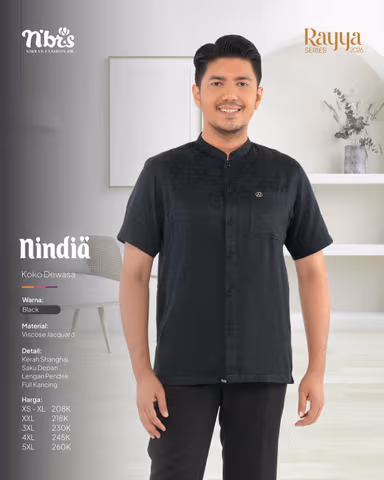 NIBRAS NINDIA KOKO BLACK