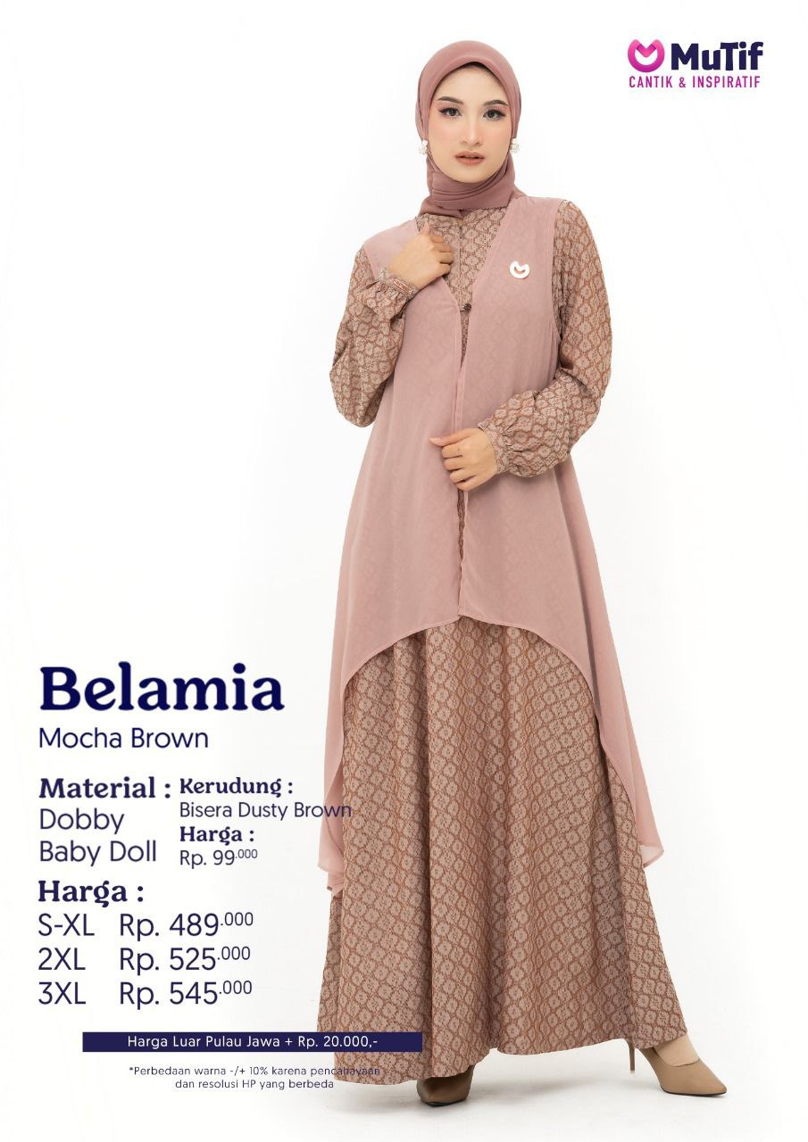 MUTIF BELAMIA MOCHA BROWN