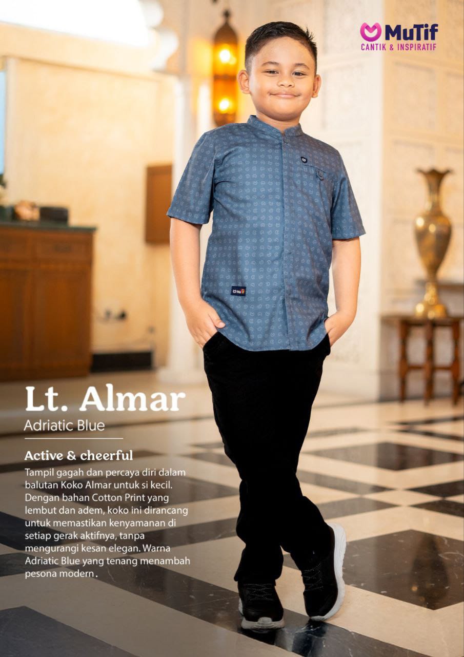 MUTIF LITTLE ALMAR ADRIATEC BLUE