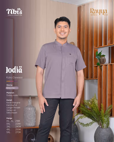 NIBRAS JODIA KOKO GREY LILAC