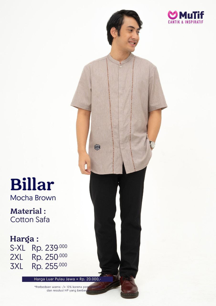 MUTIF BILLAR MOCHA BROWN