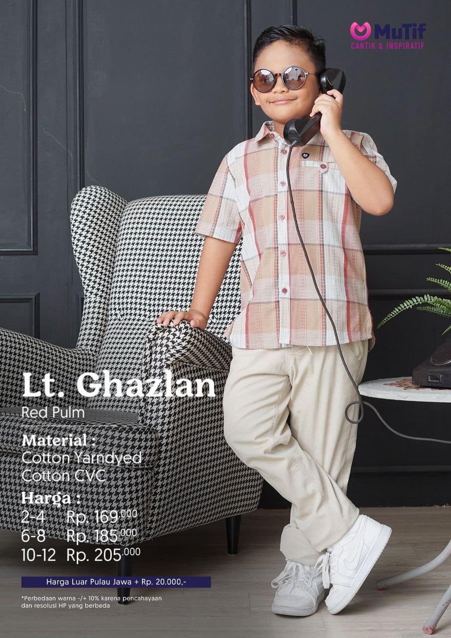 MUTIF LITTLE GHAZLAN RED PLUM