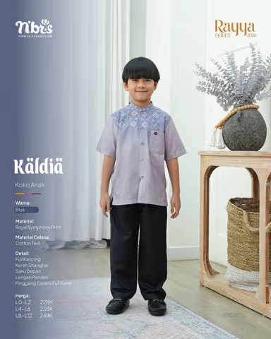 NIBRAS KALDIA KOKO ANAK BLUE