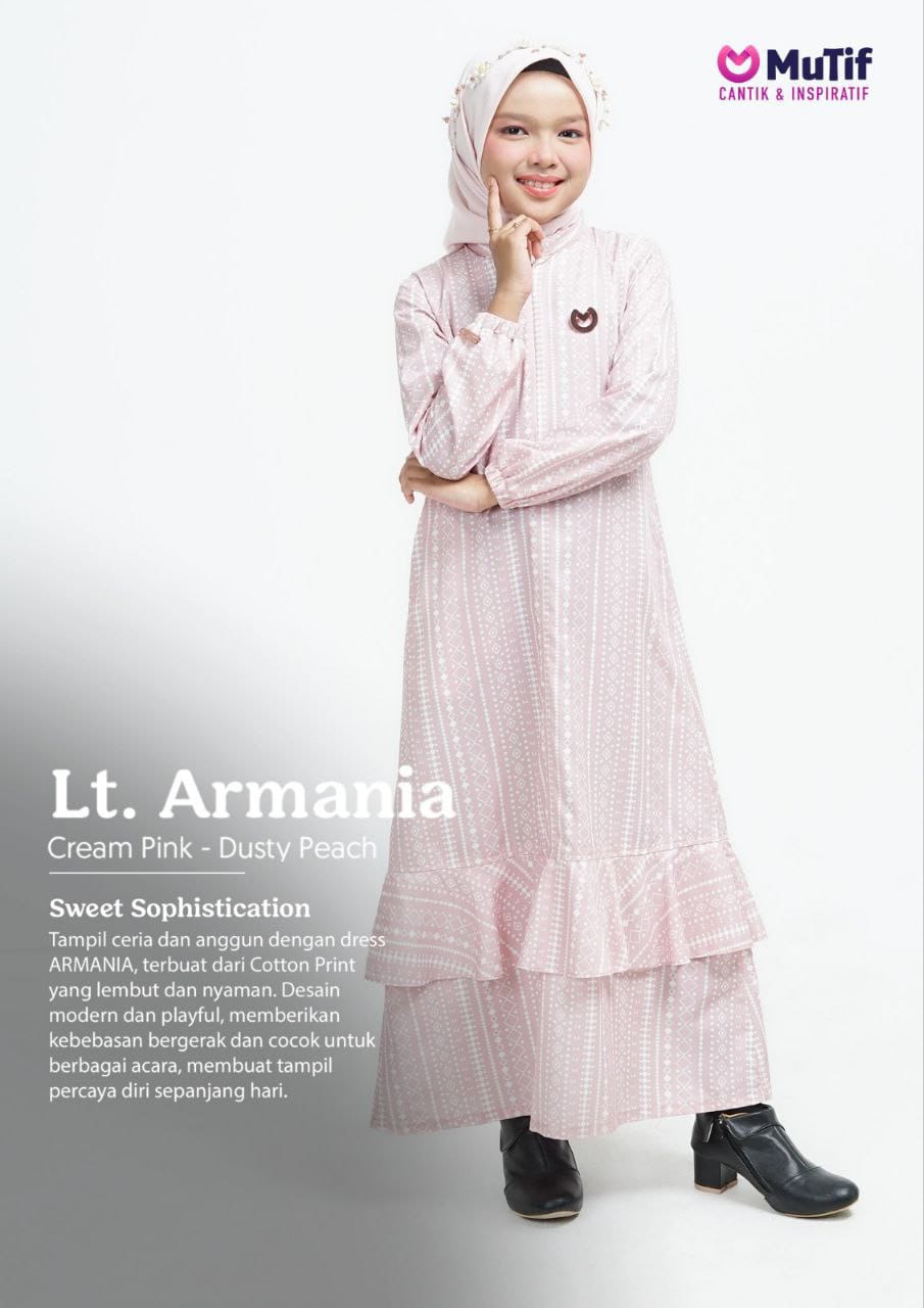 MUTIF LITTLE ARMANIA CREAM PINK