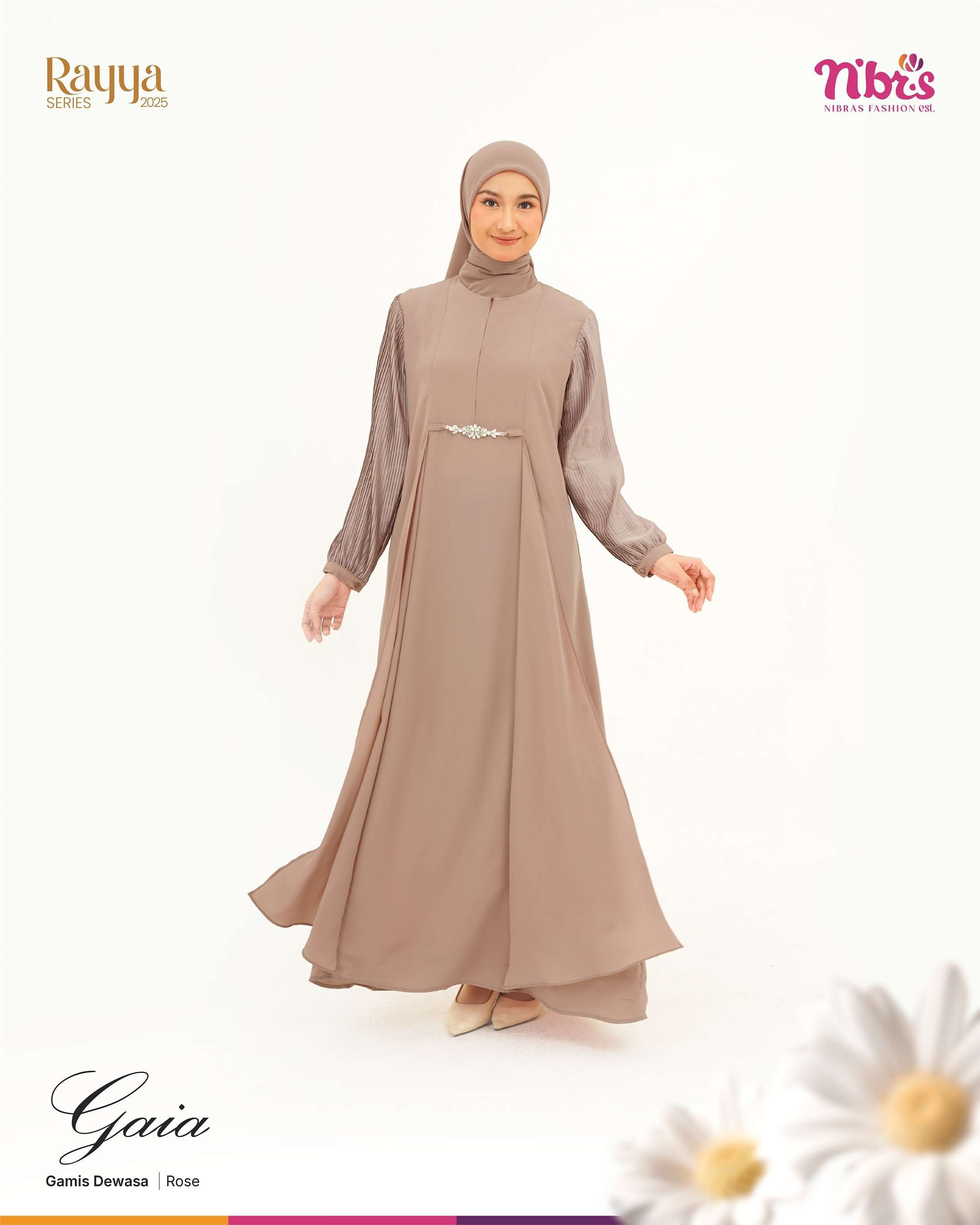 NIBRAS GAIA GAMIS ROSE