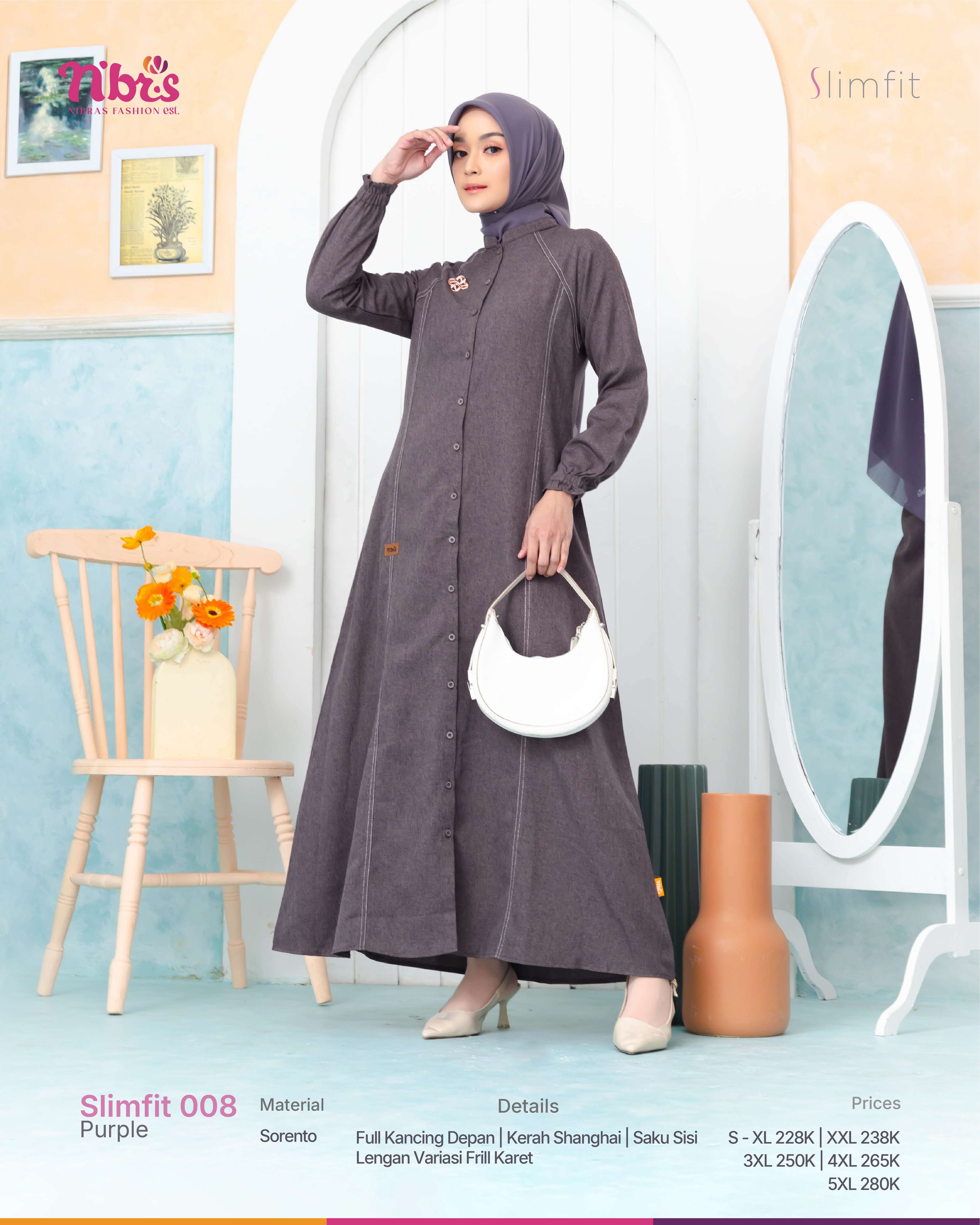 NIBRAS SLIMFIT 008 PURPLE