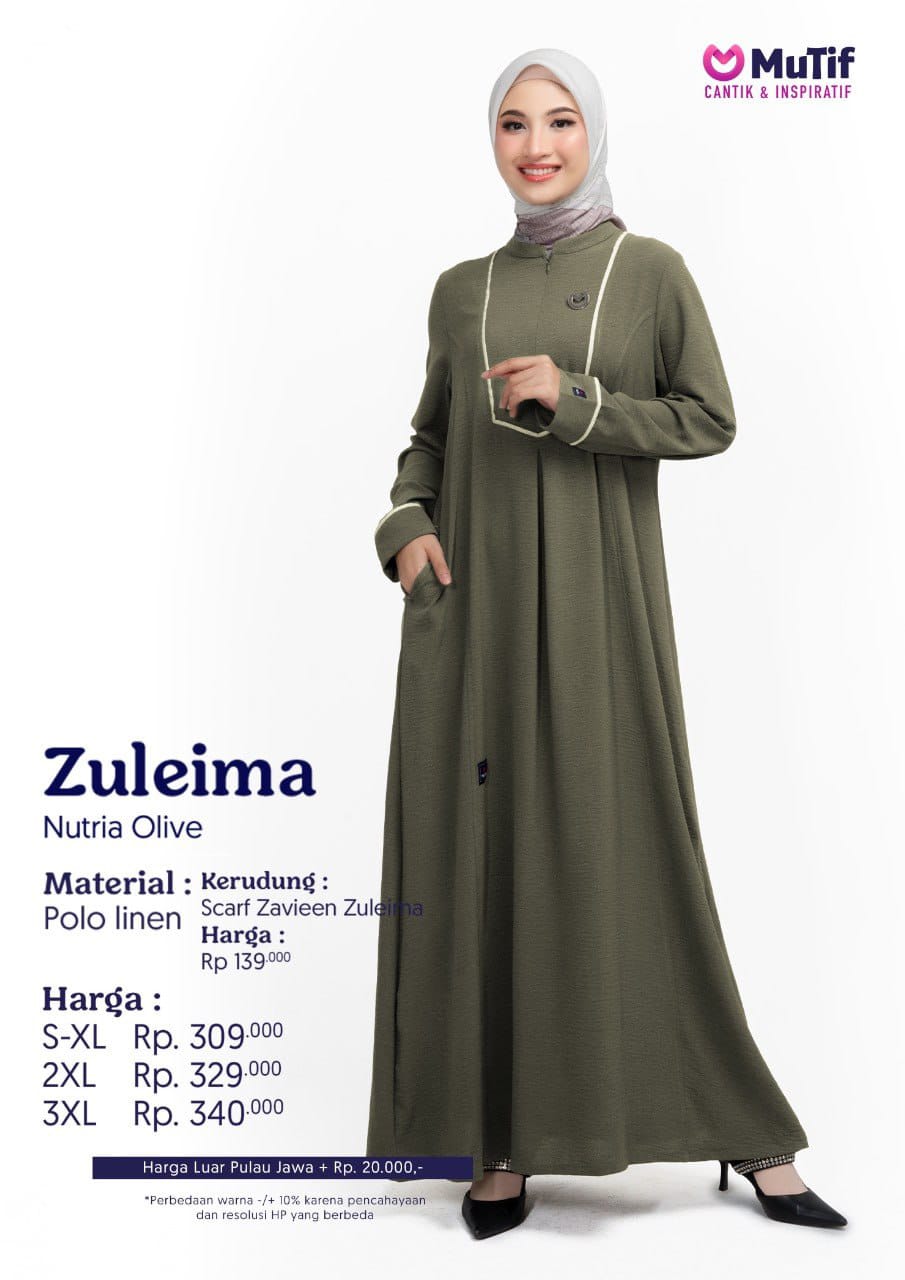 MUTIF ZULEIMA NUTRIA OLIVE