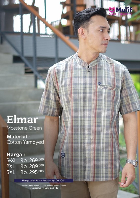 MUTIF ELMAR MOSSTONE GREEN