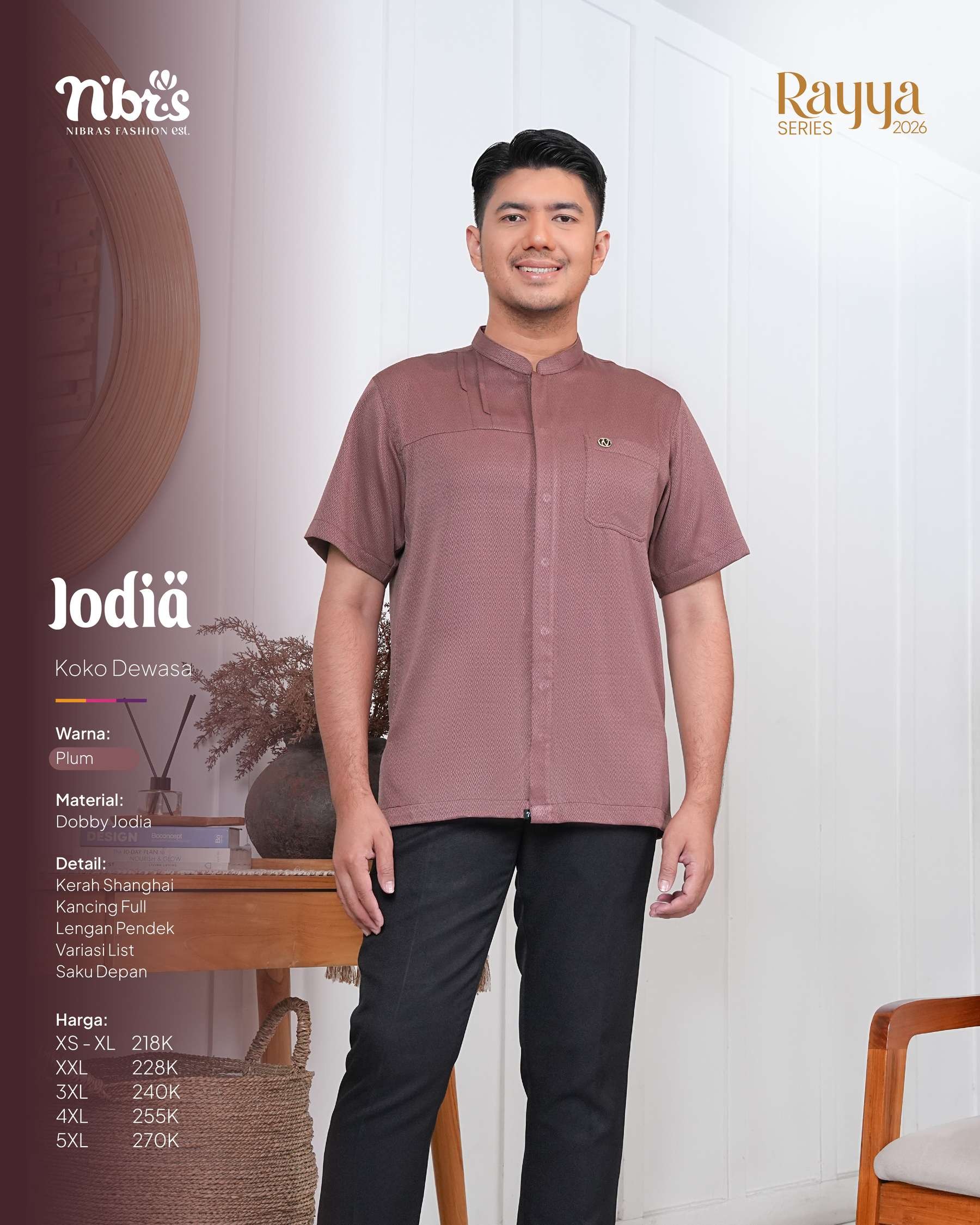 NIBRAS JODIA KOKO PLUM