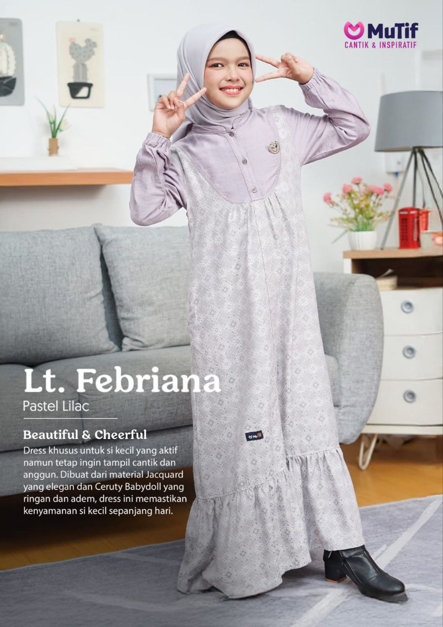 MUTIF LITTLE FEBRIANA PASTEL LILAC