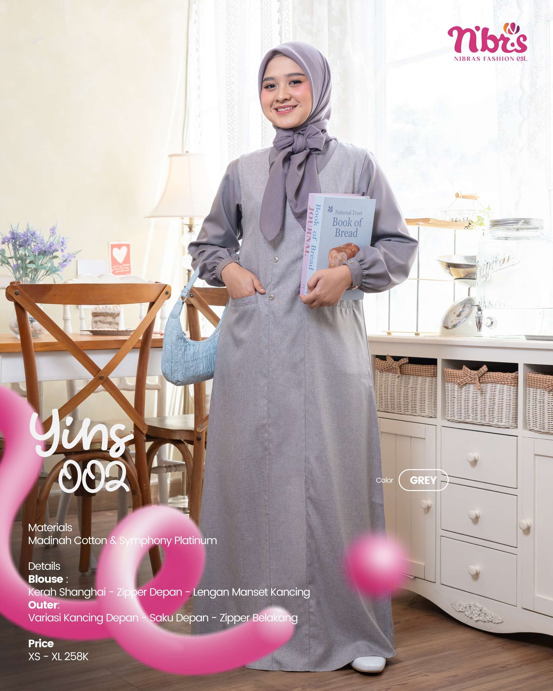 NIBRAS YINS 002 GREY