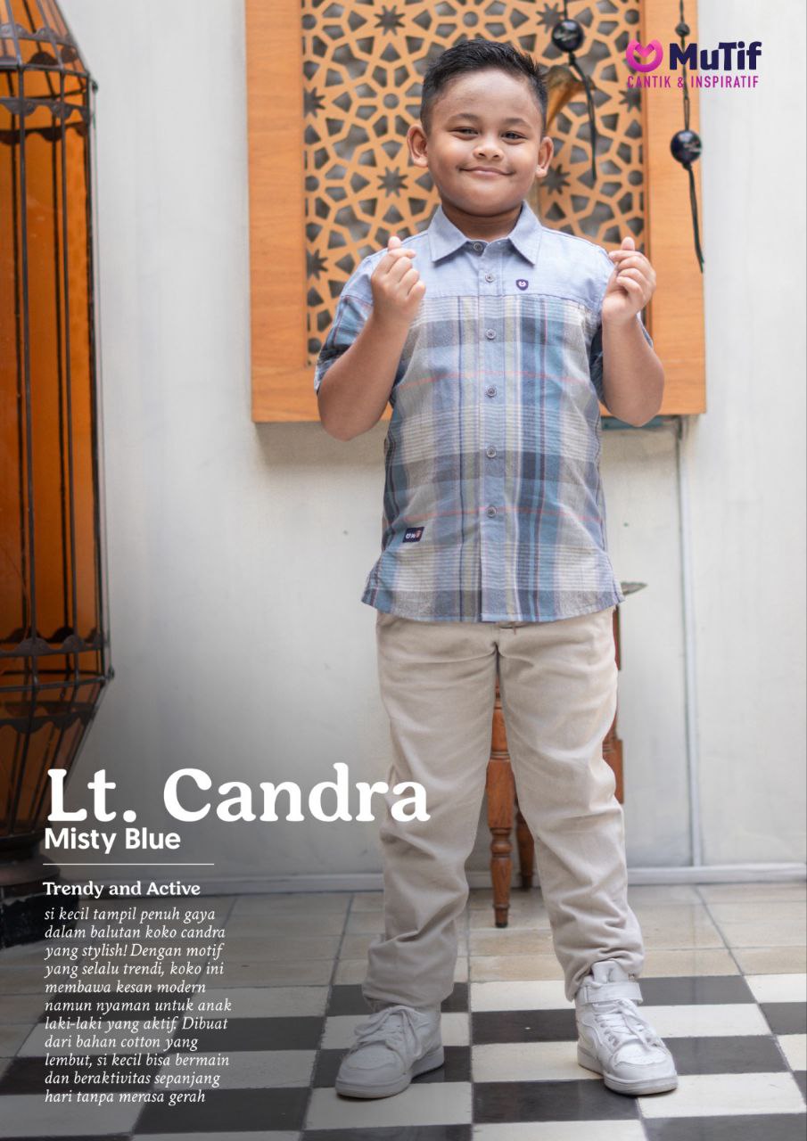 MUTIF LITTLE CANDRA MISTY BLUE