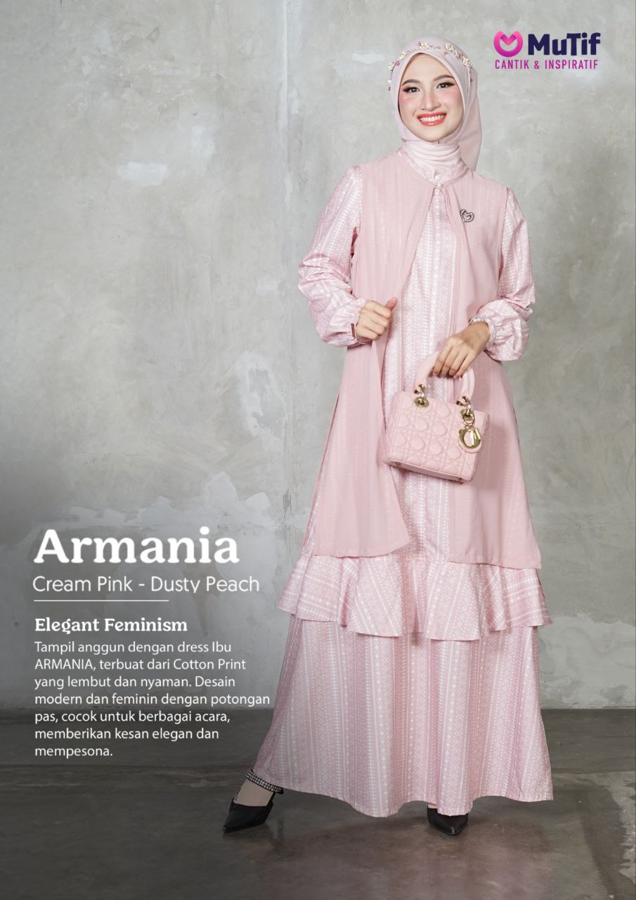 MUTIF ARMANIA CREAM PINK