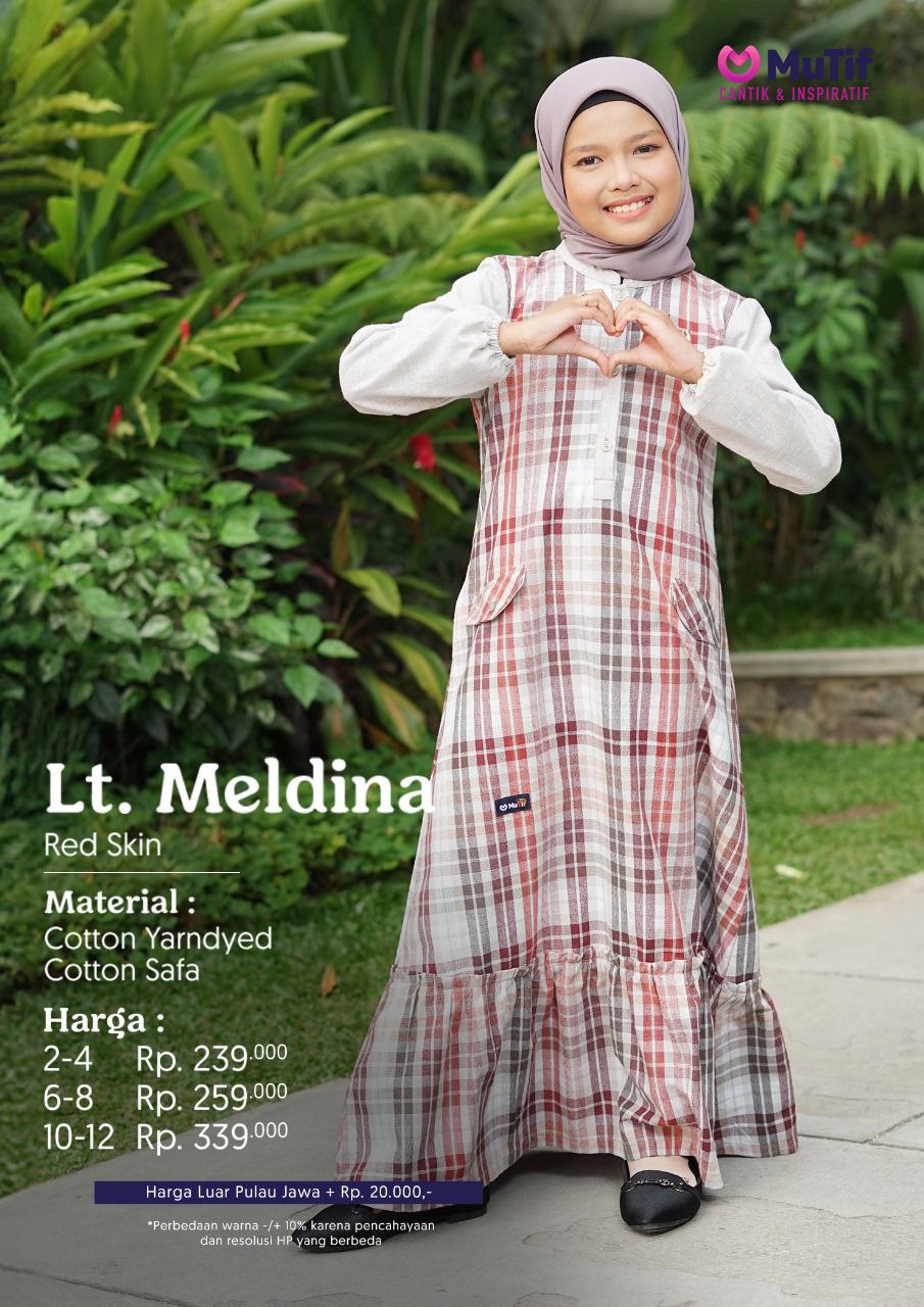 MUTIF LITTLE MELDINA RED SKIN