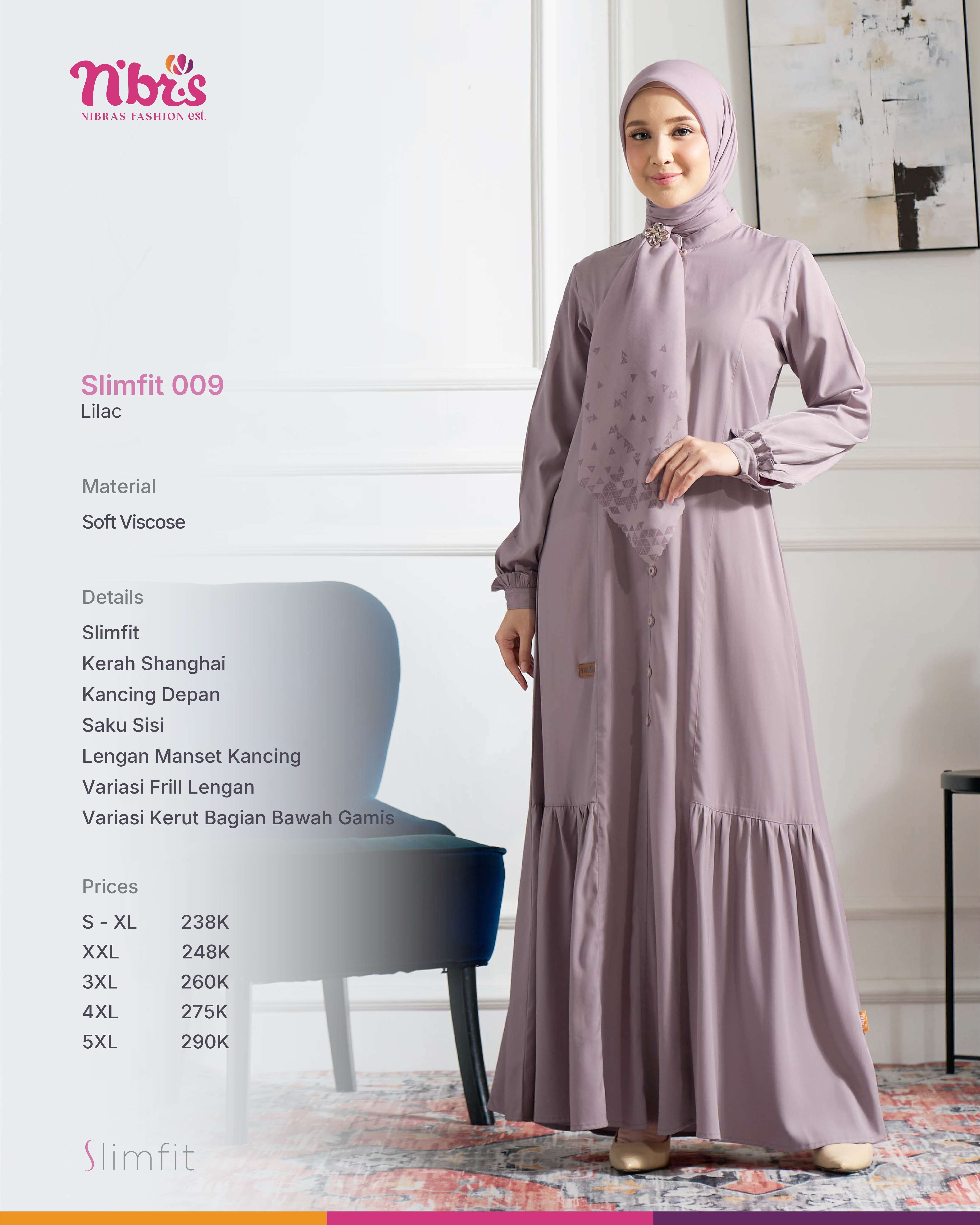 NIBRAS SLIM FIT 009 LILAC