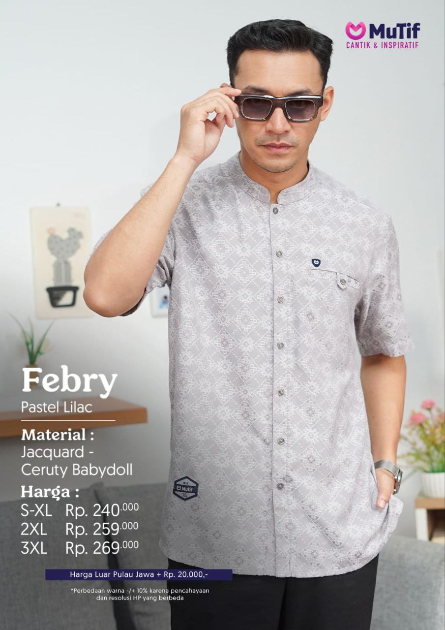 MUTIF FEBRY PASTEL LILAC