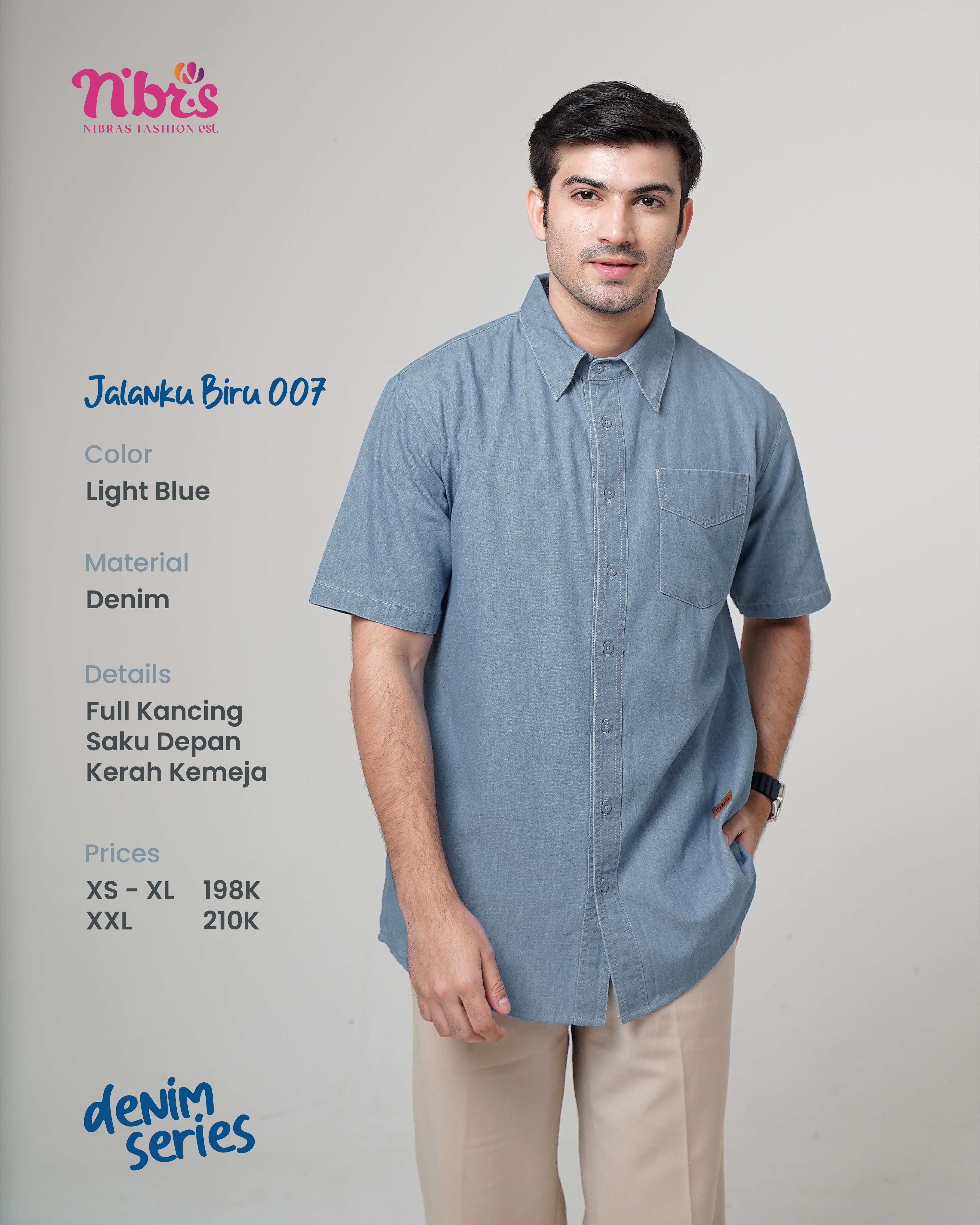 NIBRAS JALANKU BIRU 007 LIGHT BLUE