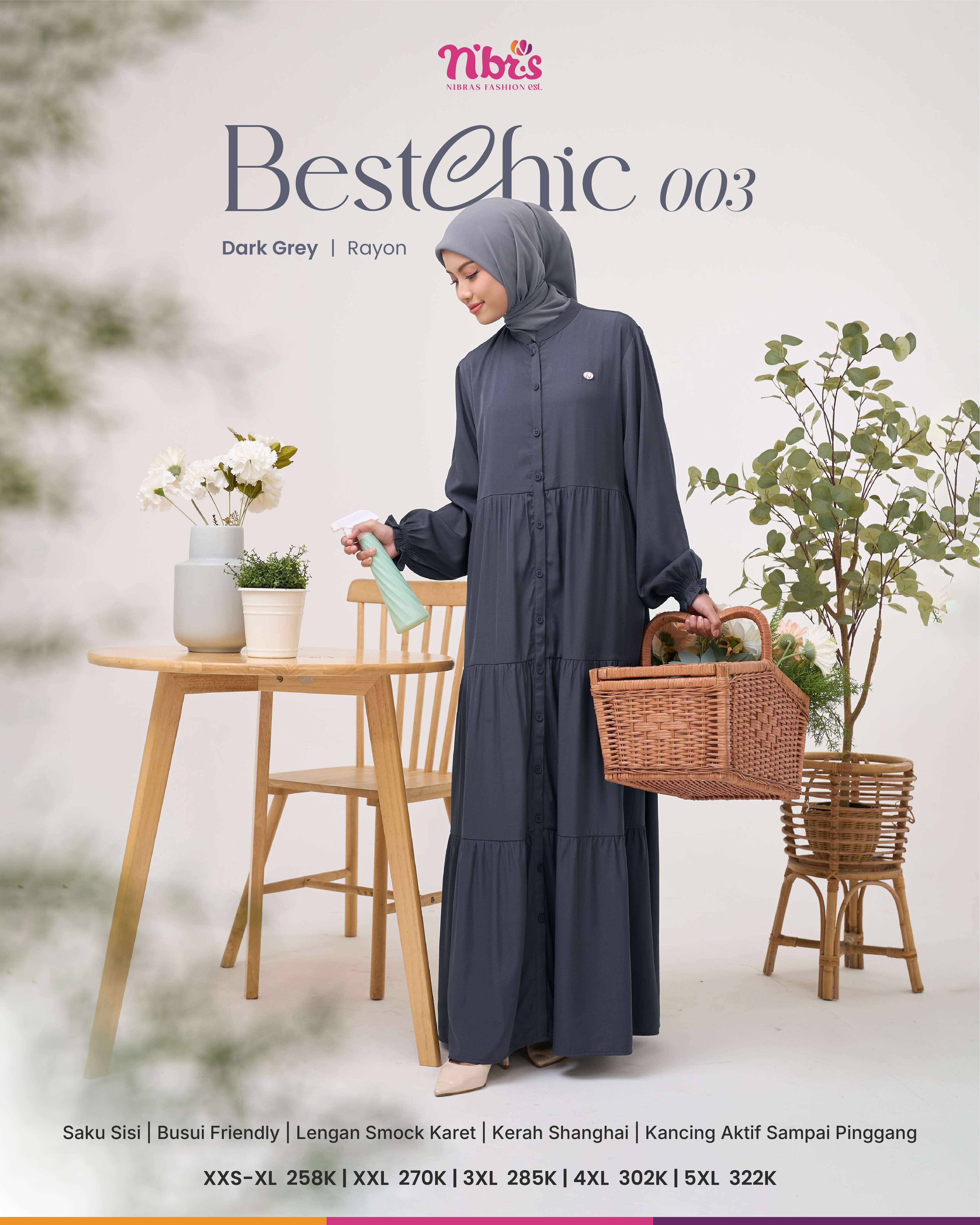 NIBRAS BESTCHIC 003 DARK GREY
