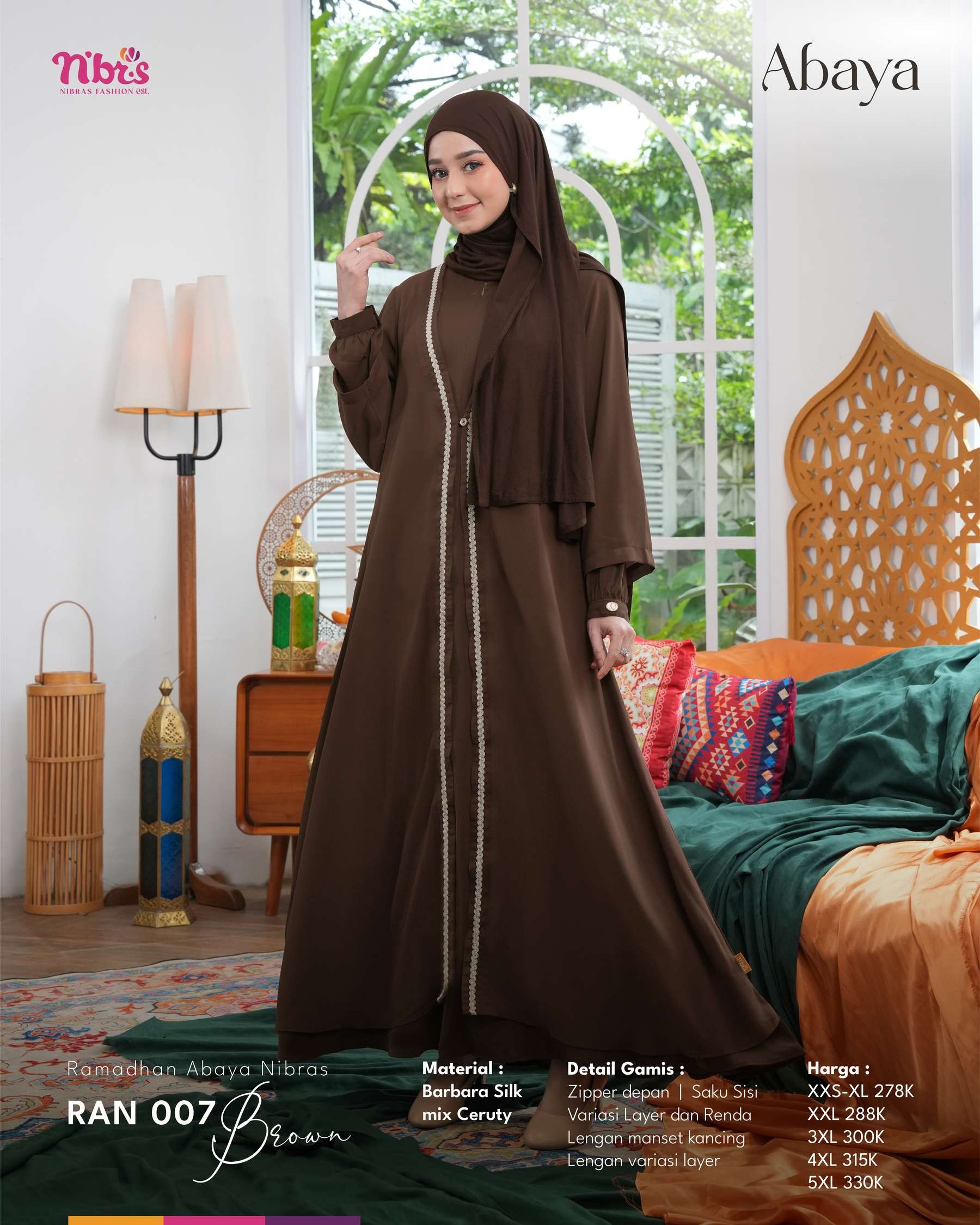 NIBRAS RAN 007 BROWN