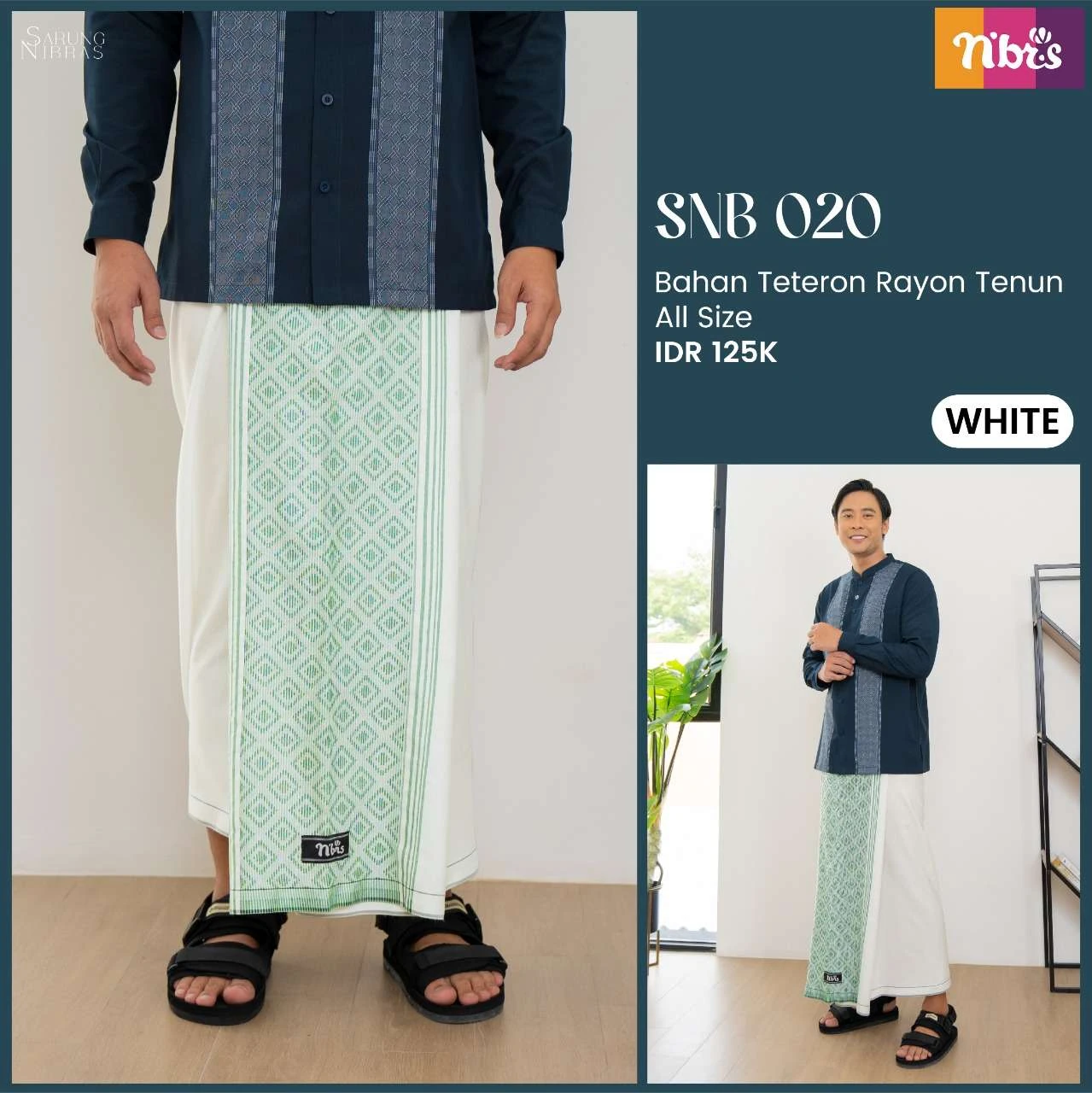 NIBRAS SNB 020 WHITE ALL SIZE