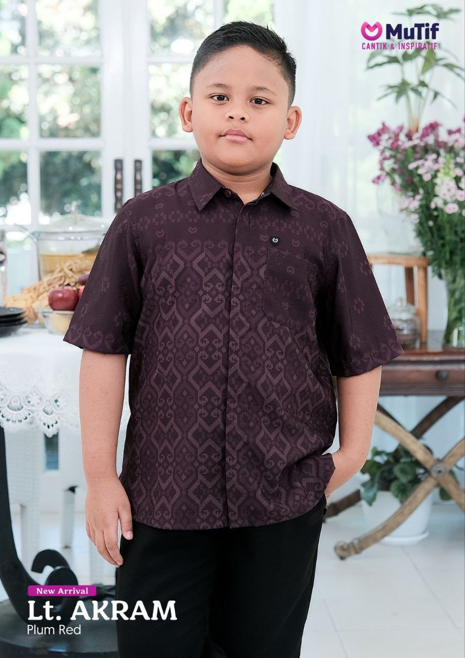 MUTIF LITTLE AKRAM PLUM RED