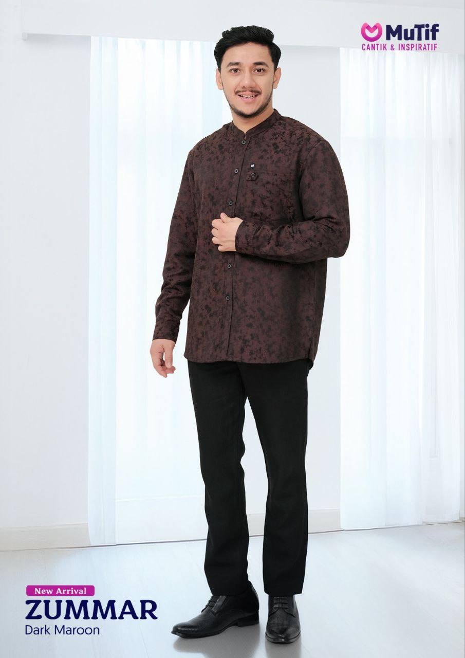 MUTIF ZUMMAR DARK MAROON