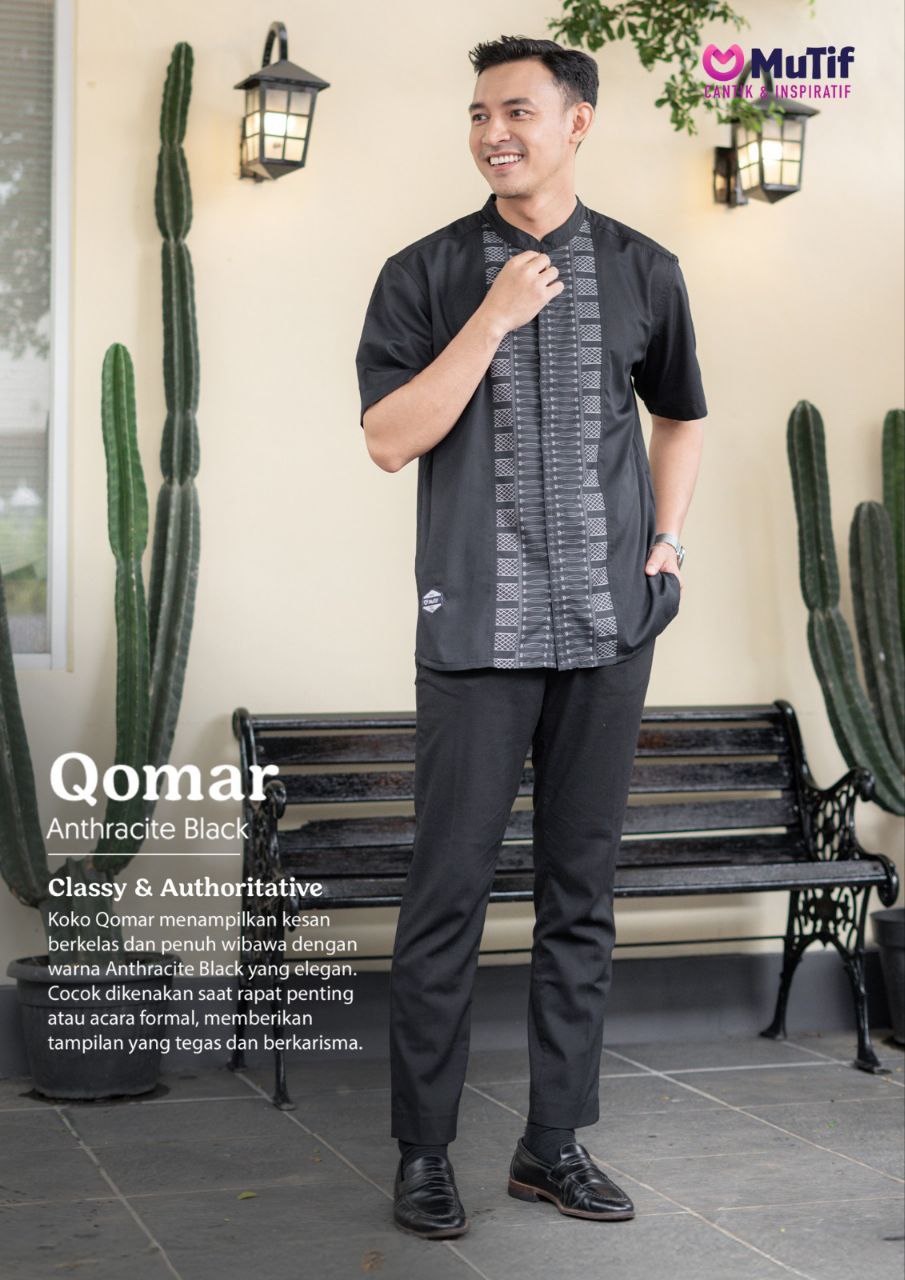 MUTIF QOMAR ANTHRACITE BLACK