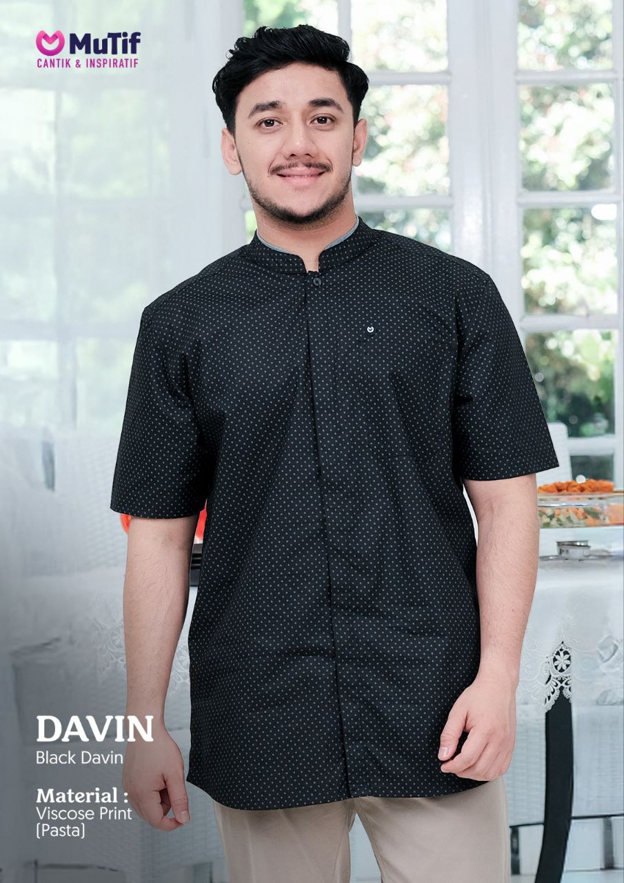 MUTIF DAVIN BLACK VULCAN