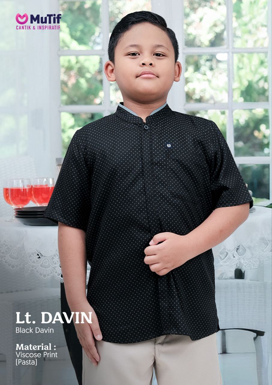 MUTIF LITTLE DAVIN BLACK VULCAN