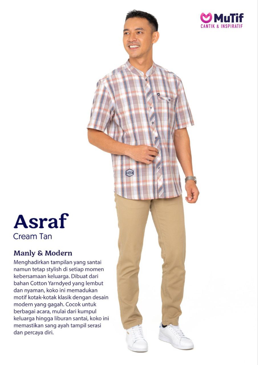 MUTIF ASRAF CREAM TAN