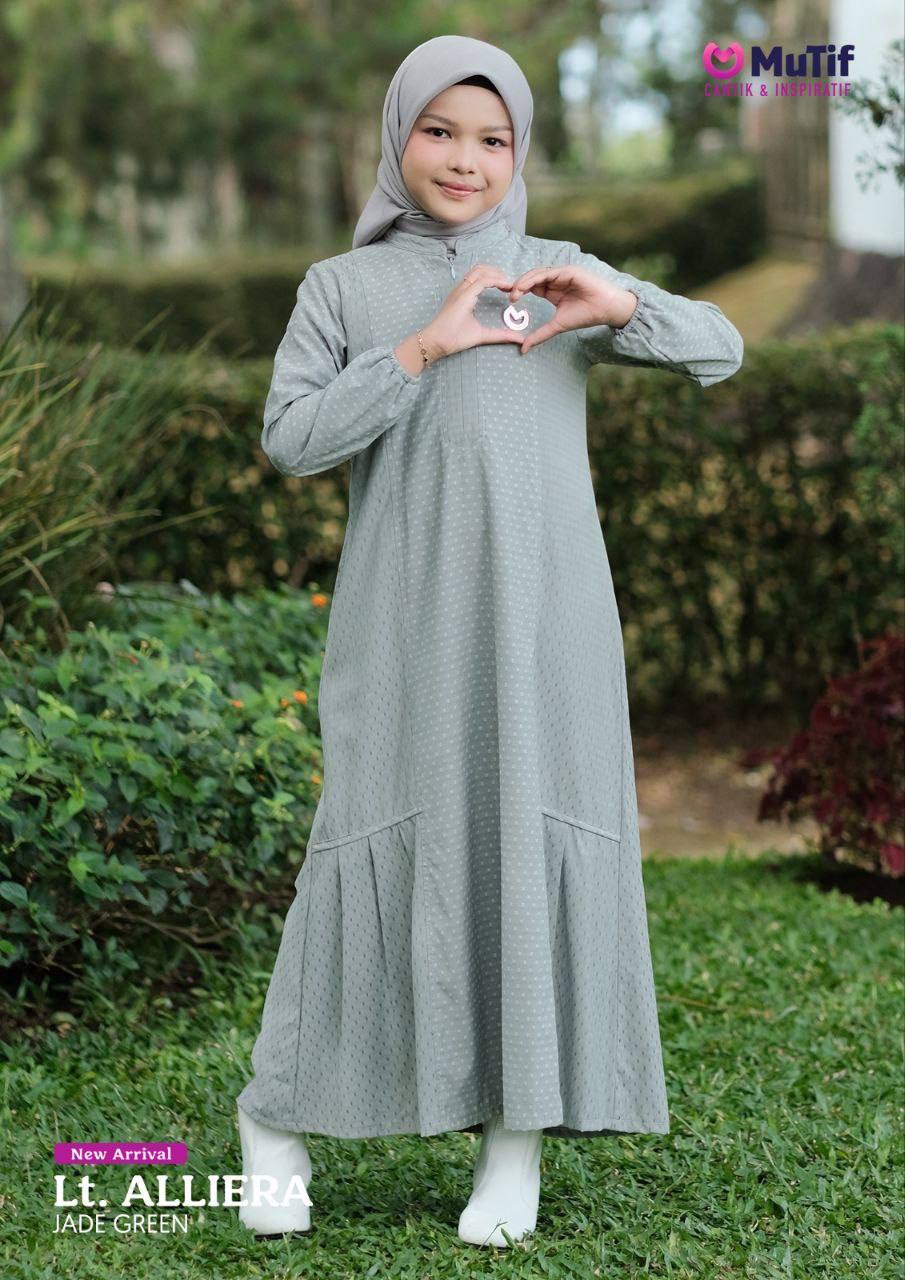 MUTIF LITTLE ALLIERA JADE GREEN