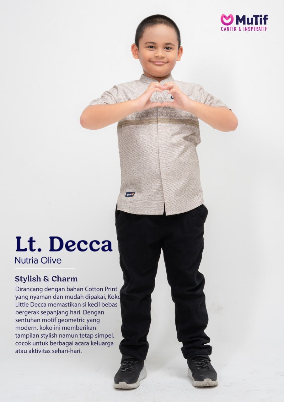 MUTIF LITTLE DECCA NUTRIA OLIVE