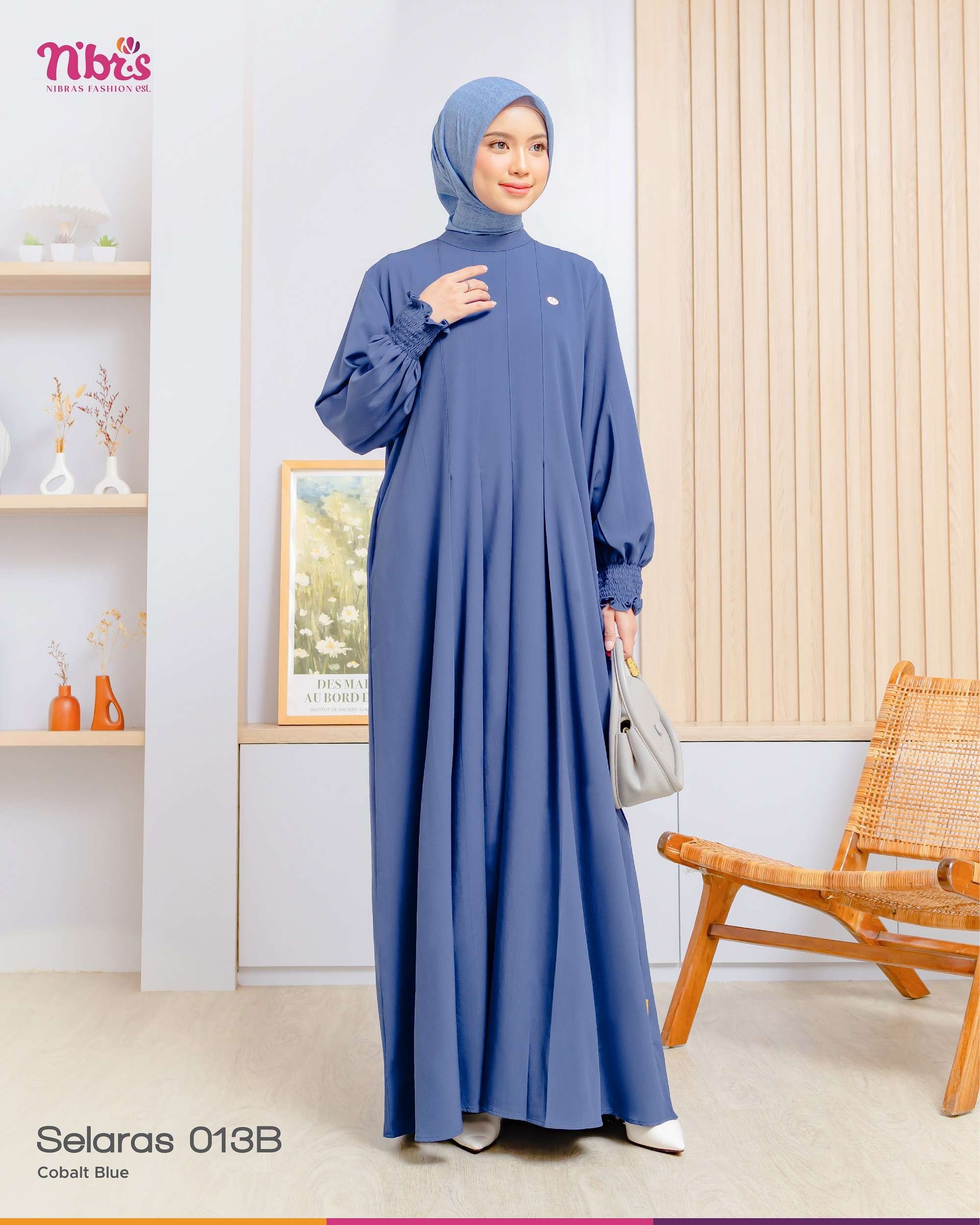 NIBRAS SELARAS 013 B COBALT BLUE