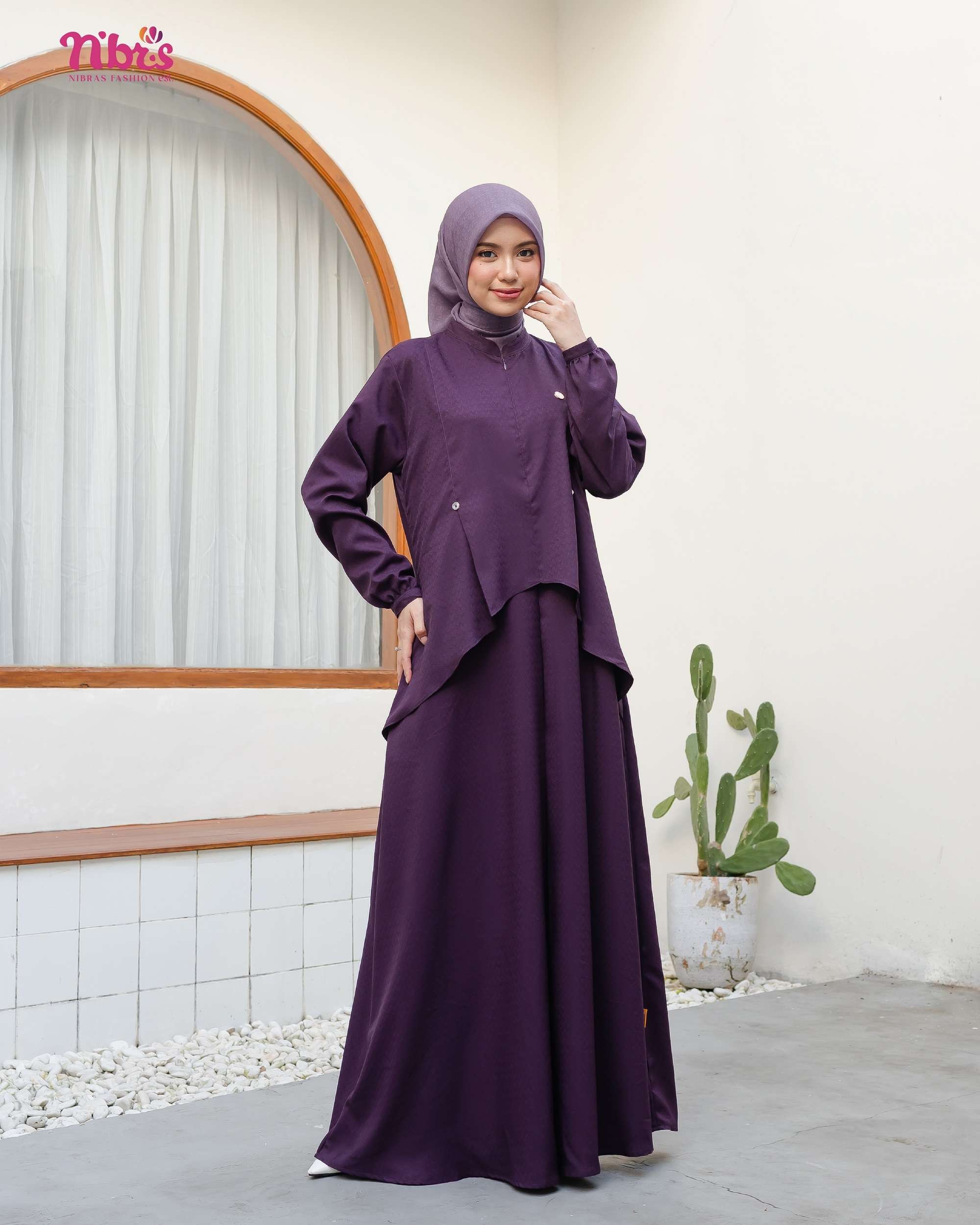 NIBRAS SELARAS 010 BURGUNDY