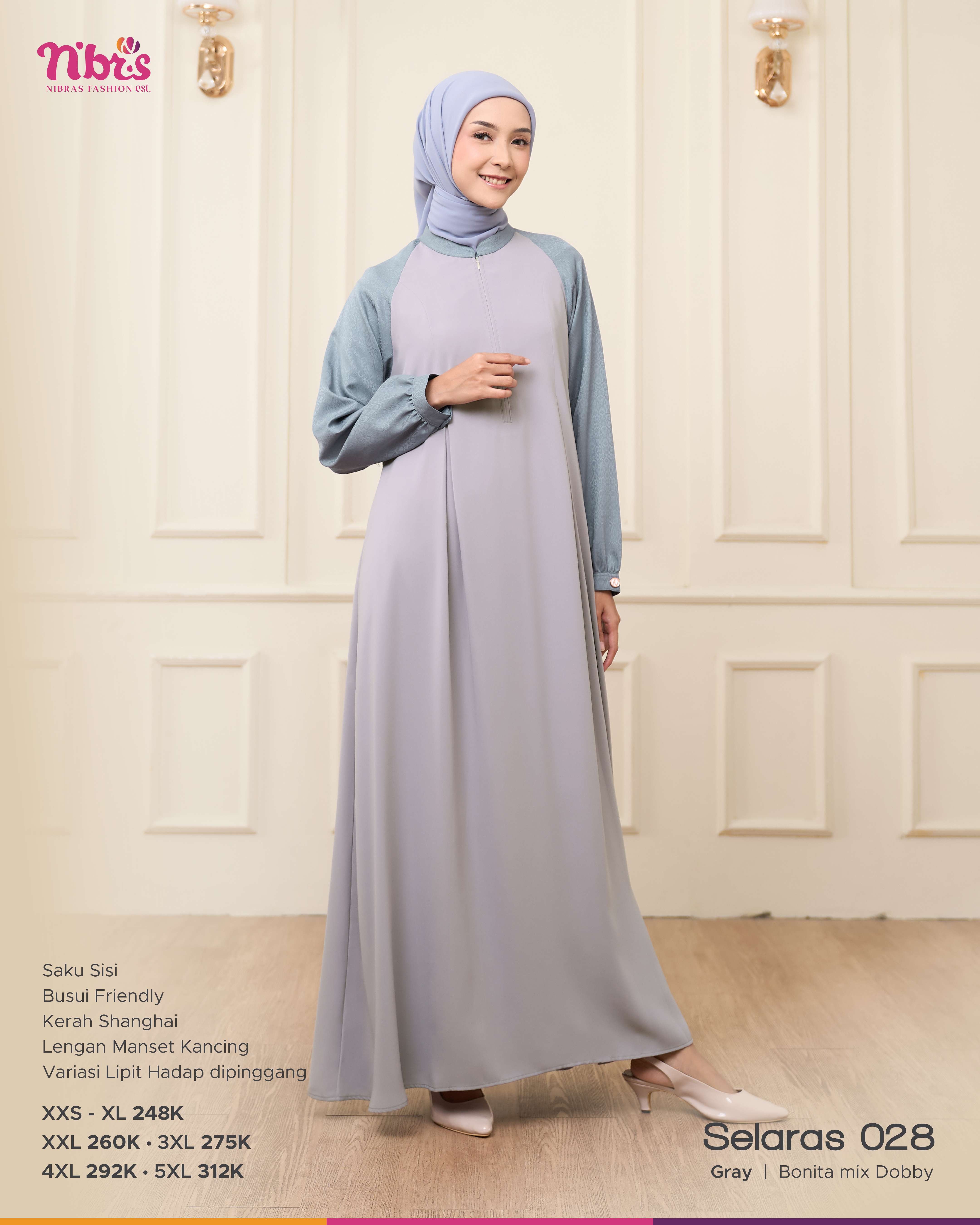 NIBRAS SELARAS 028 GRAY