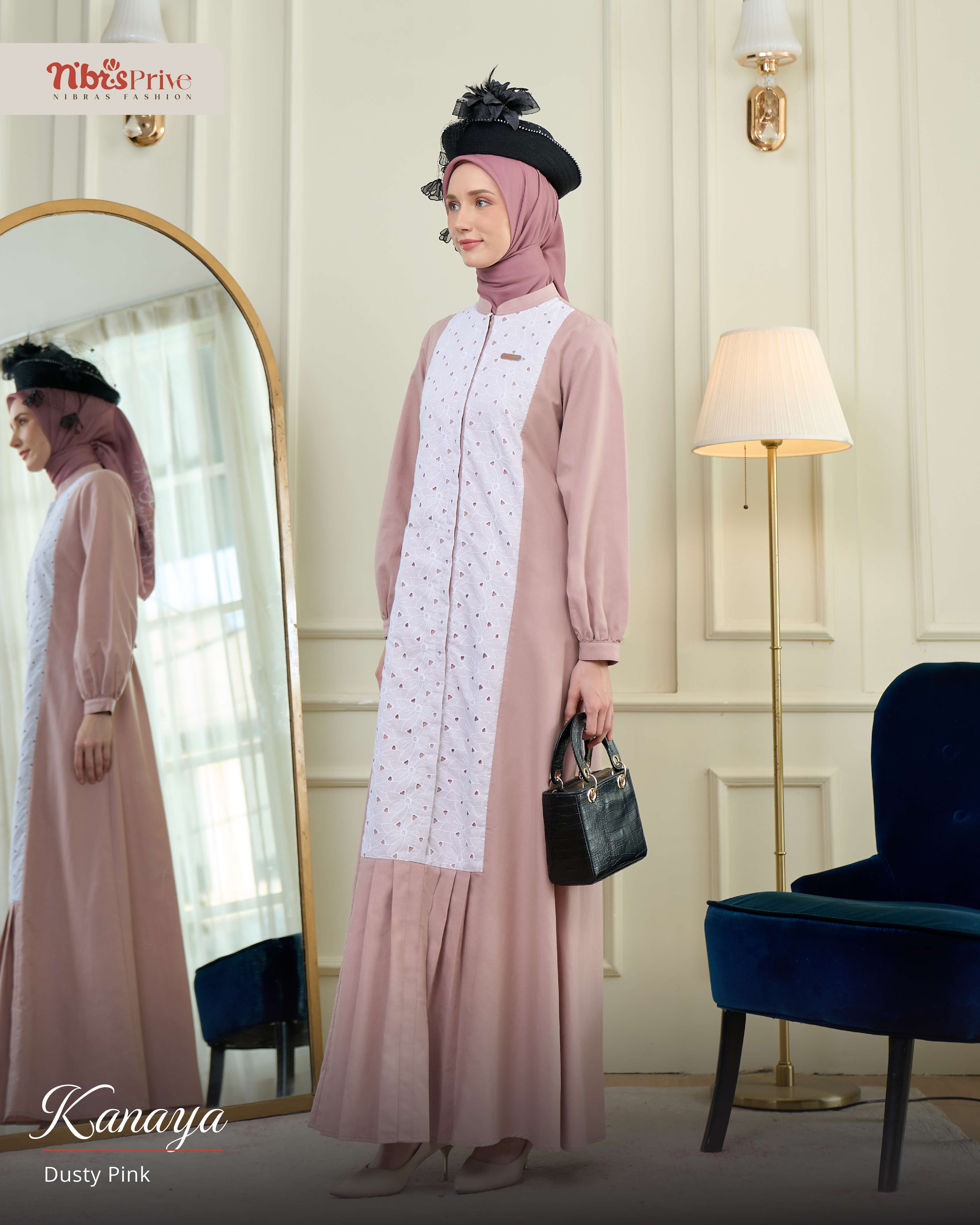 NIBRAS KANAYA DUSTY PINK