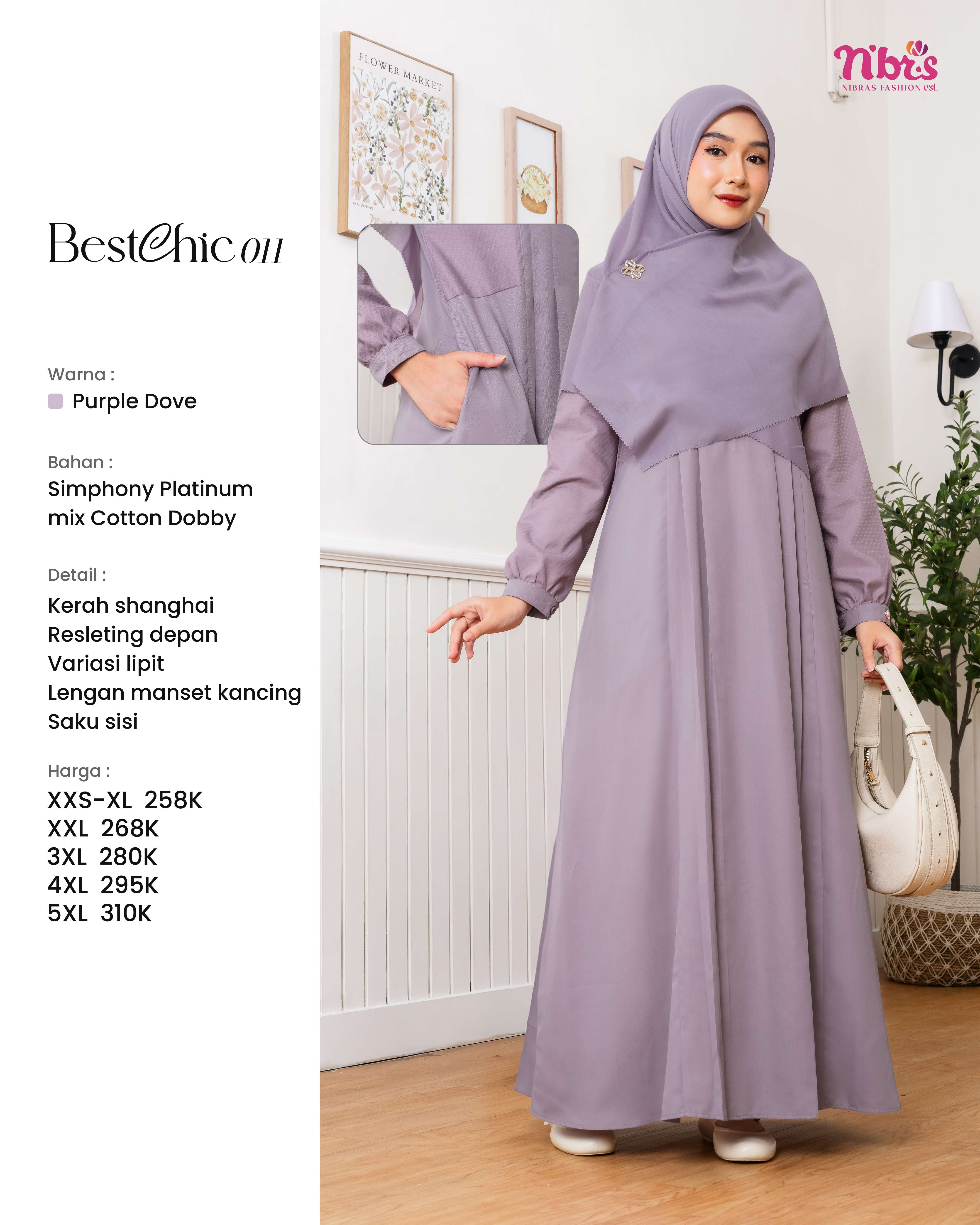 NIBRAS BESTCHIC 011 PURPLE DOVE