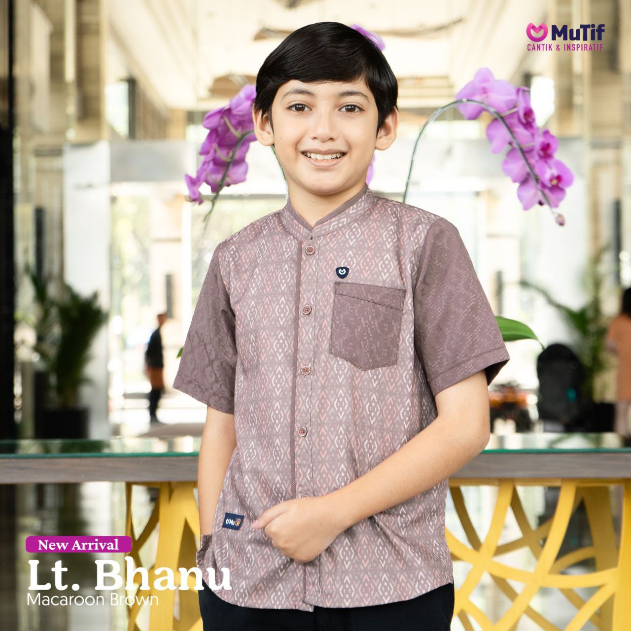 MUTIF LITTLE BHANU MACAROON BROWN