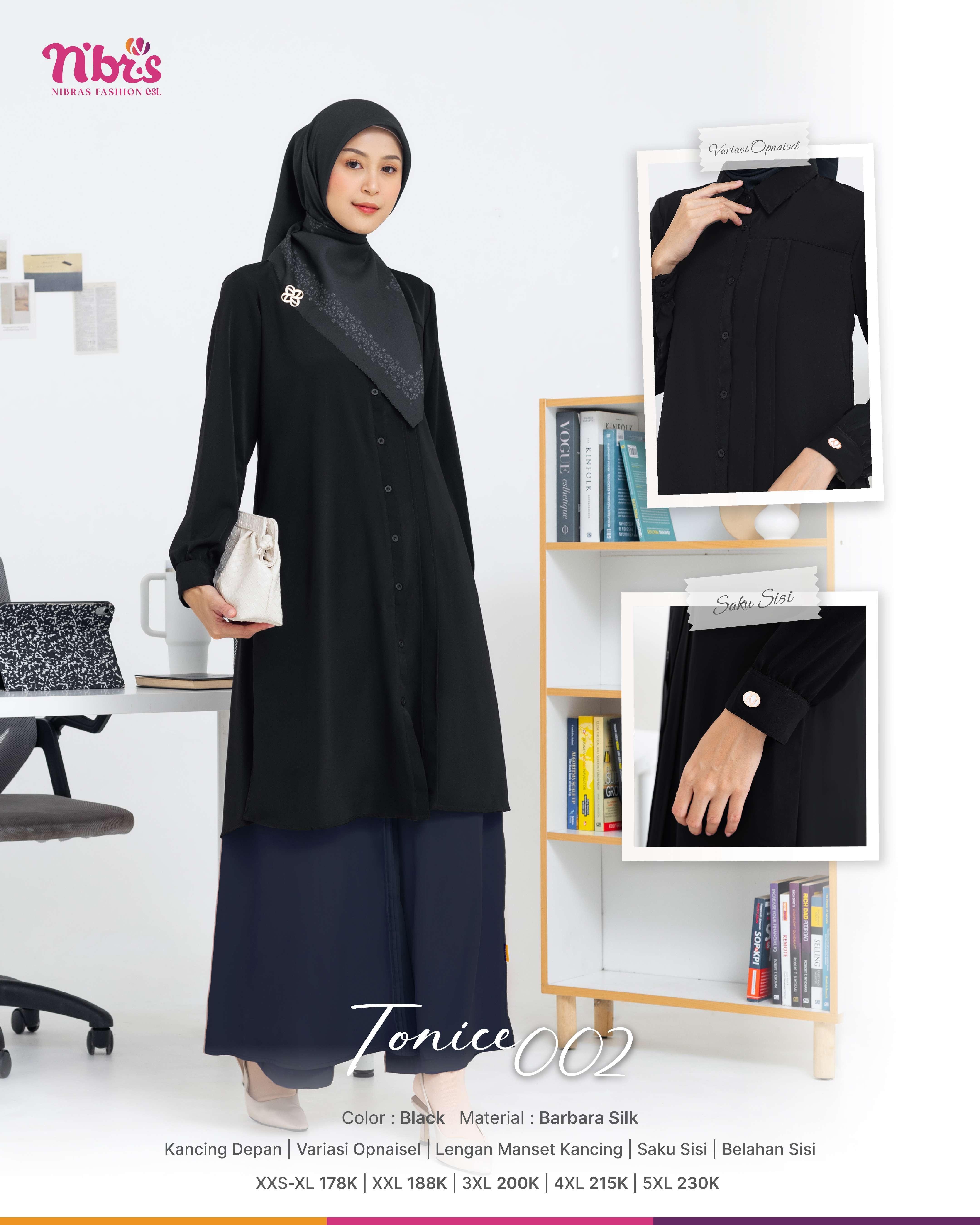 NIBRAS TONICE 002 BLACK
