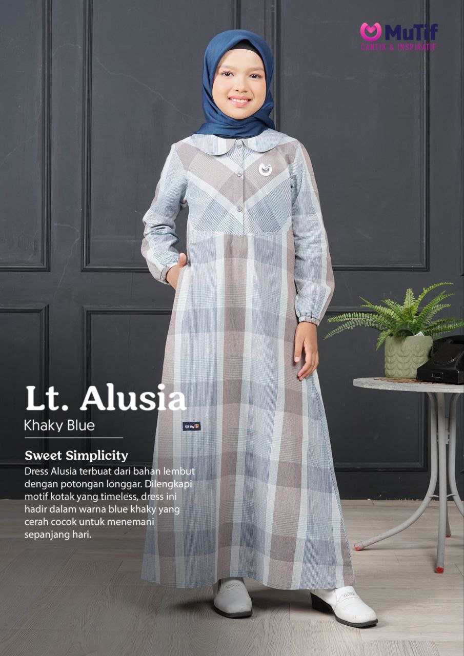 MUTIF LITTLE ALUSIA KHAKY BLUE