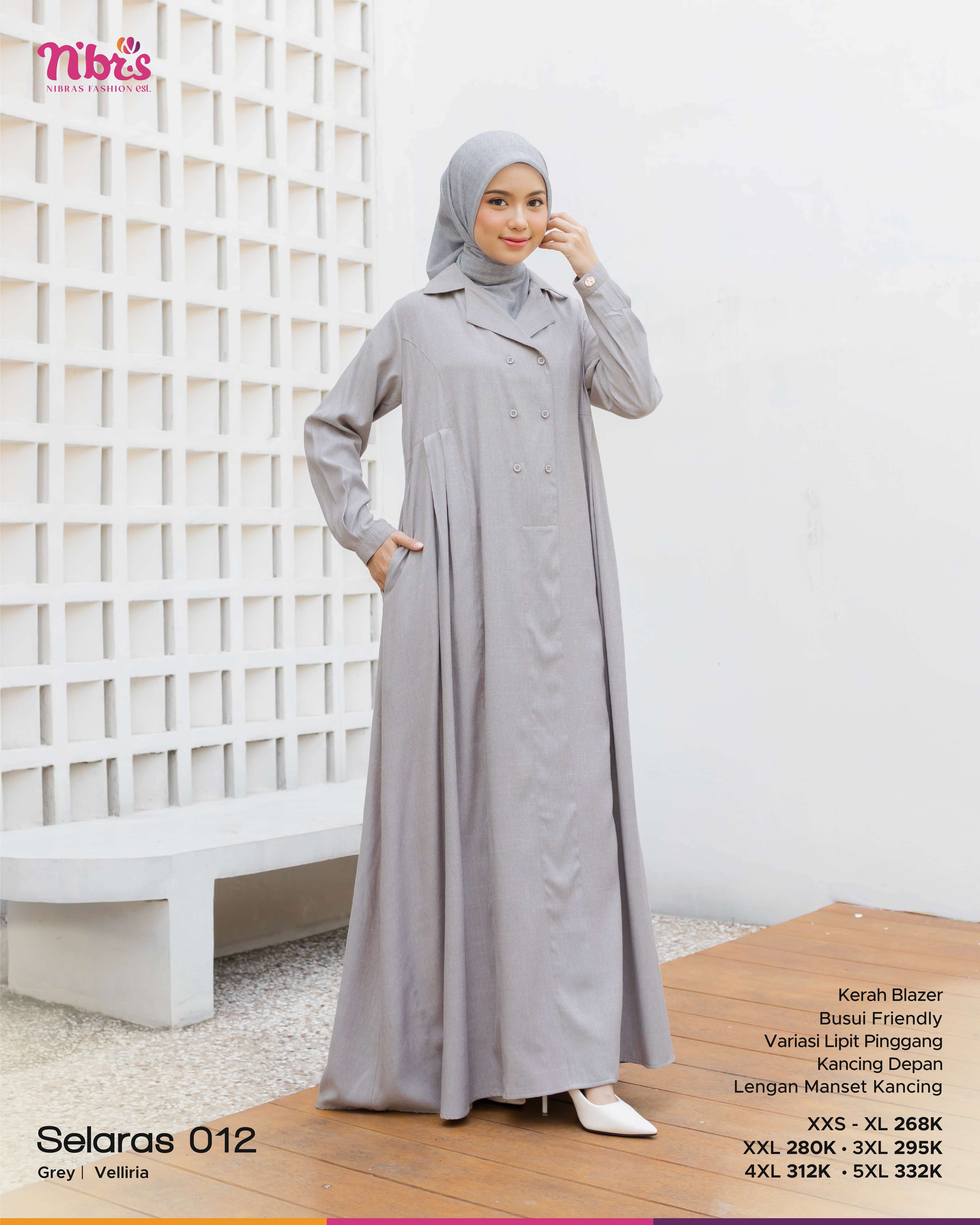 NIBRAS SELARAS 012 GREY