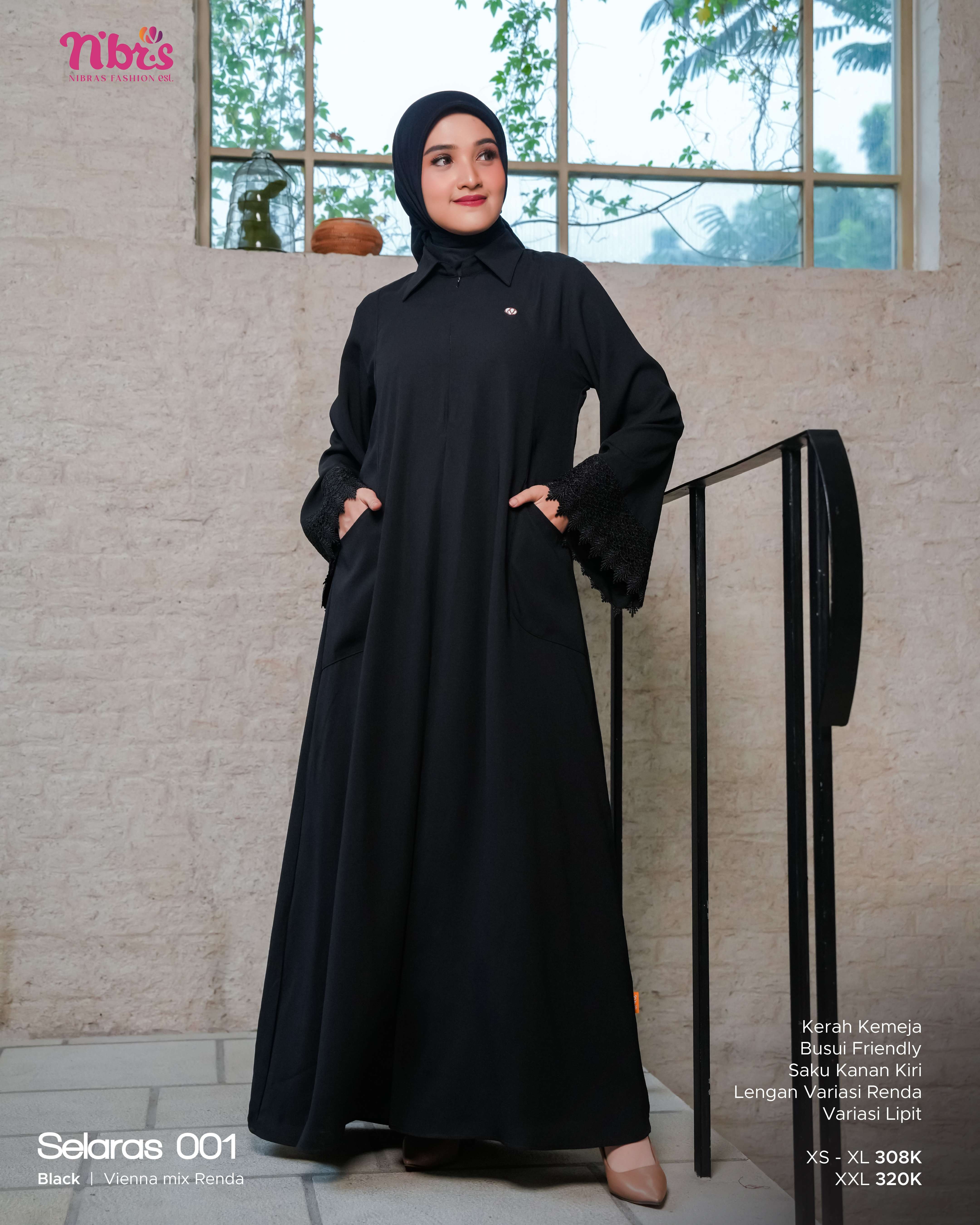 NIBRAS SELARAS 001 BLACK