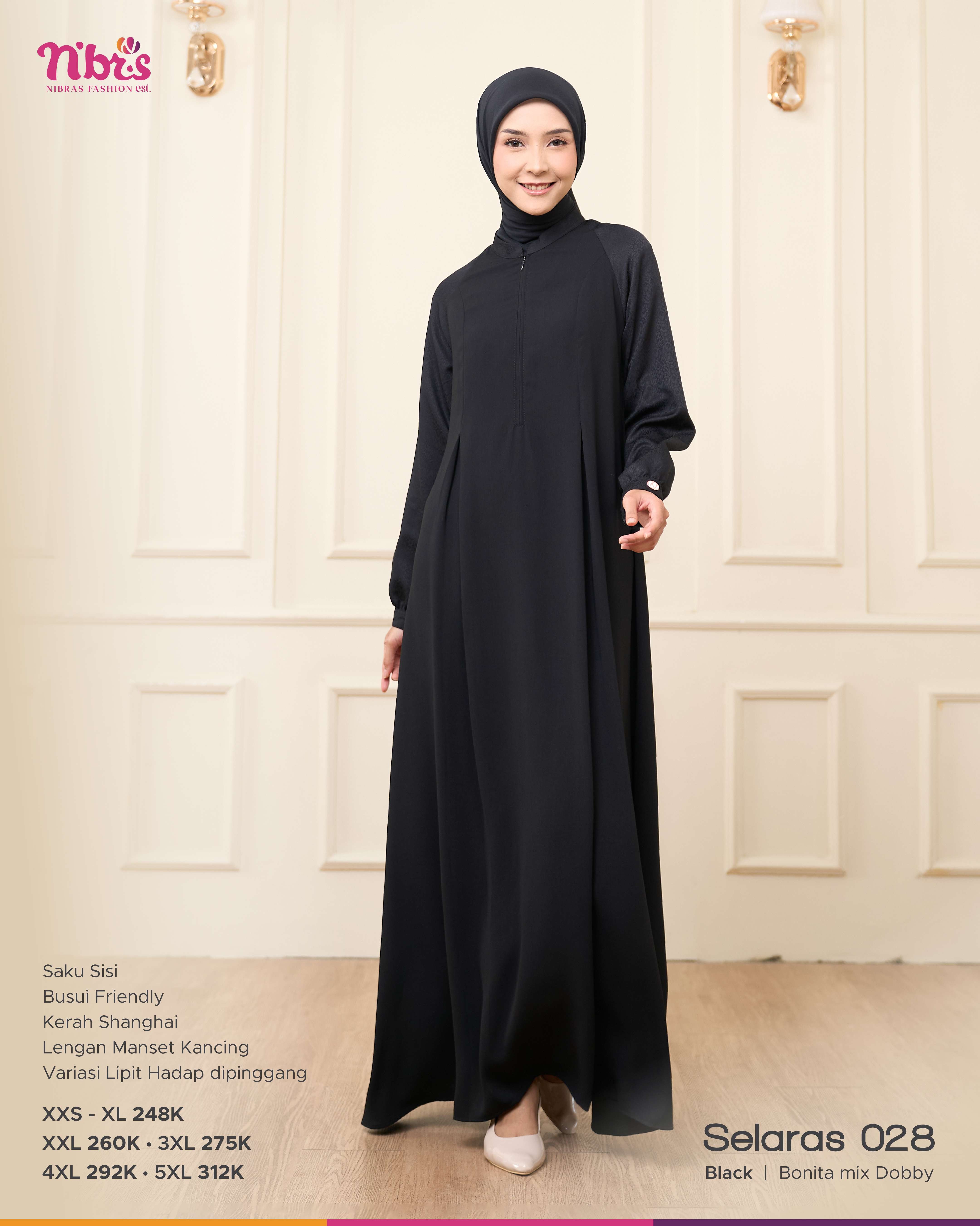 NIBRAS SELARAS 028 BLACK