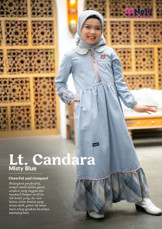 MUTIF LITTLE CANDARA MISTY BLUE